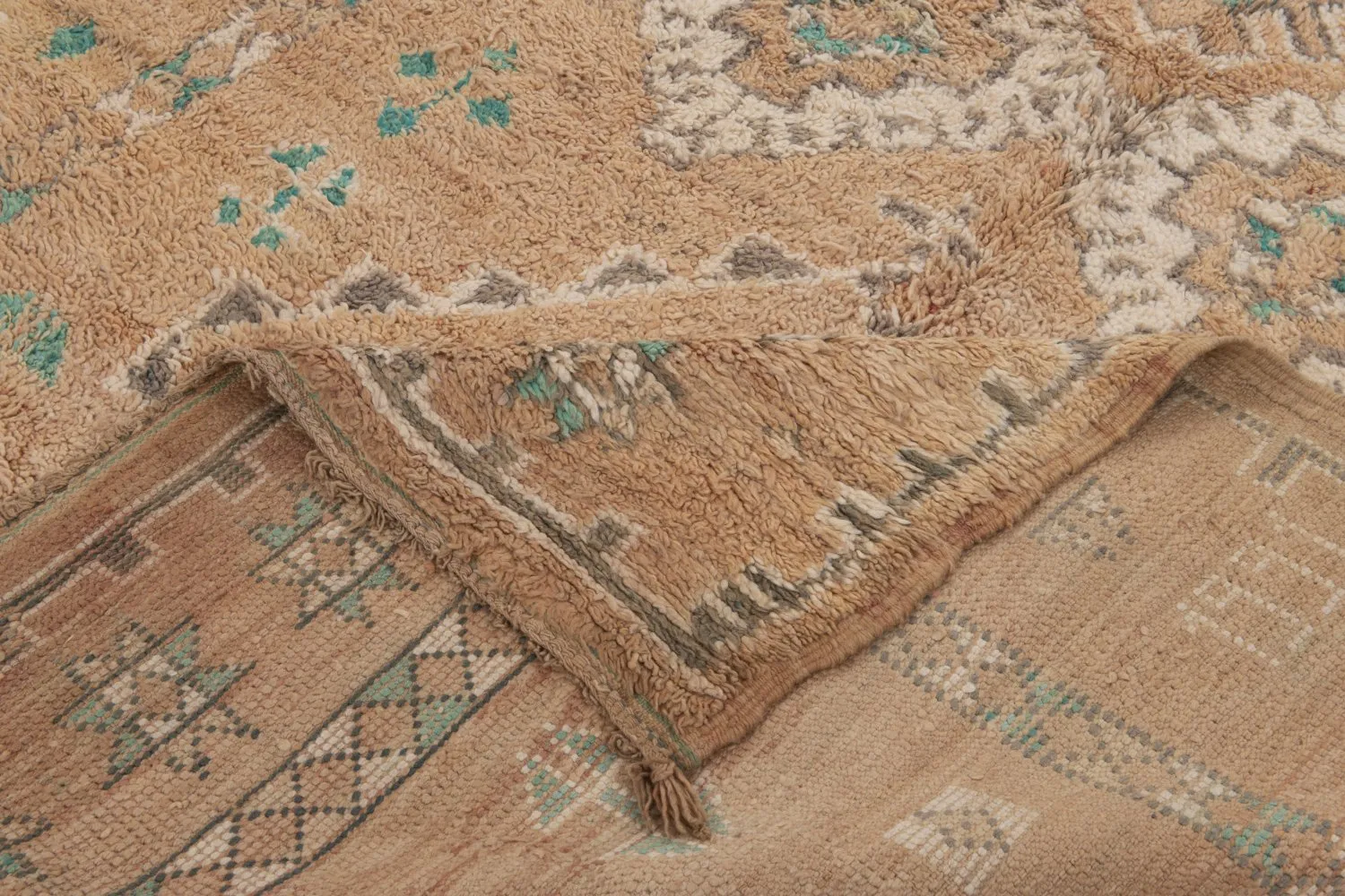 Kelim-teppe Marokkansk Azilal Special Edition 370 x 190 cm