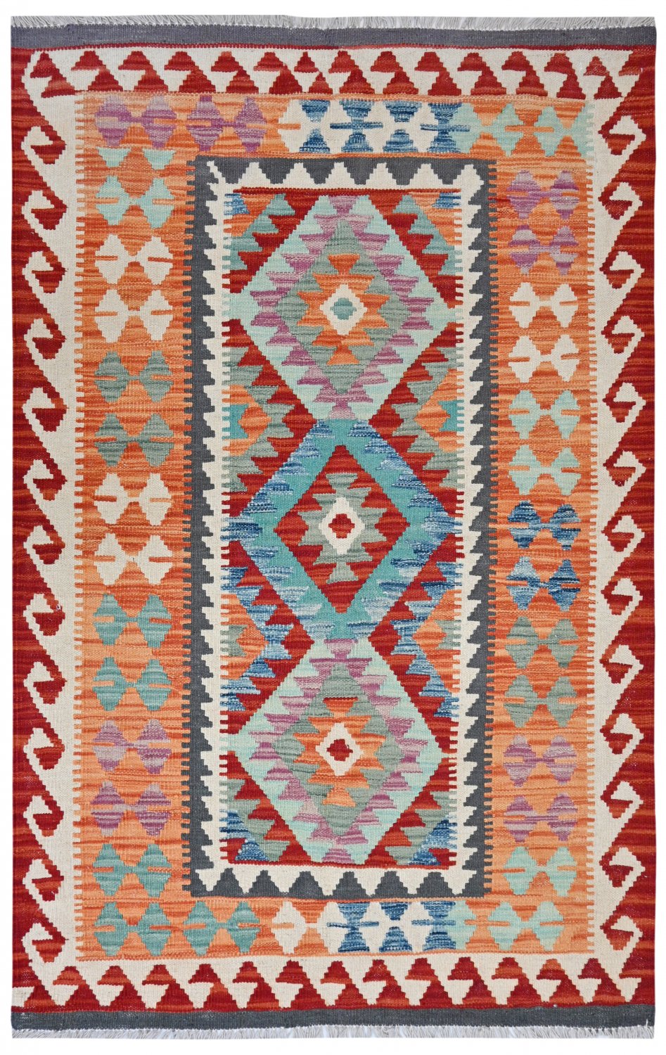 Kelim-teppe Afghansk 164 x 105 cm