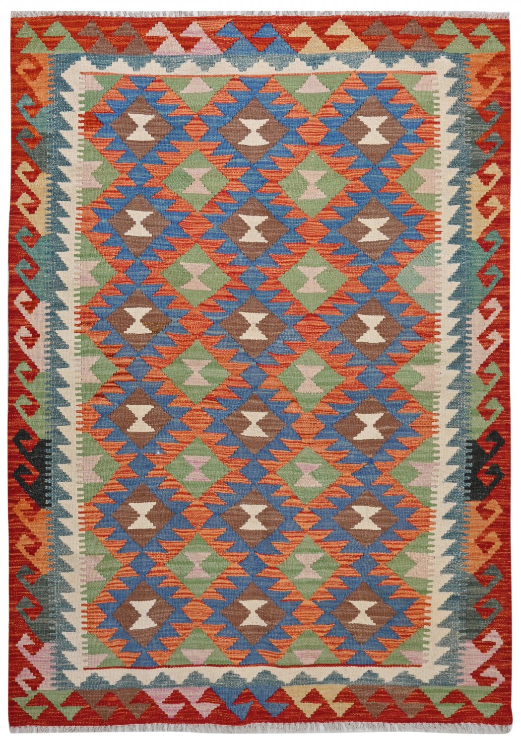 Kelim-teppe Afghansk 178 x 127 cm