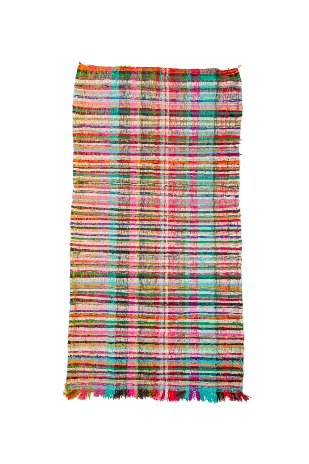 Marokkansk Boucherouite-teppe 160 x 300 cm