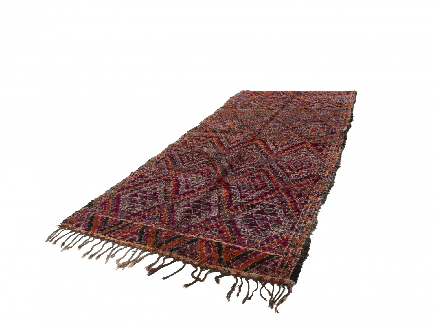 Kelim-teppe Marokkansk Azilal Special Edition 390 x 180 cm
