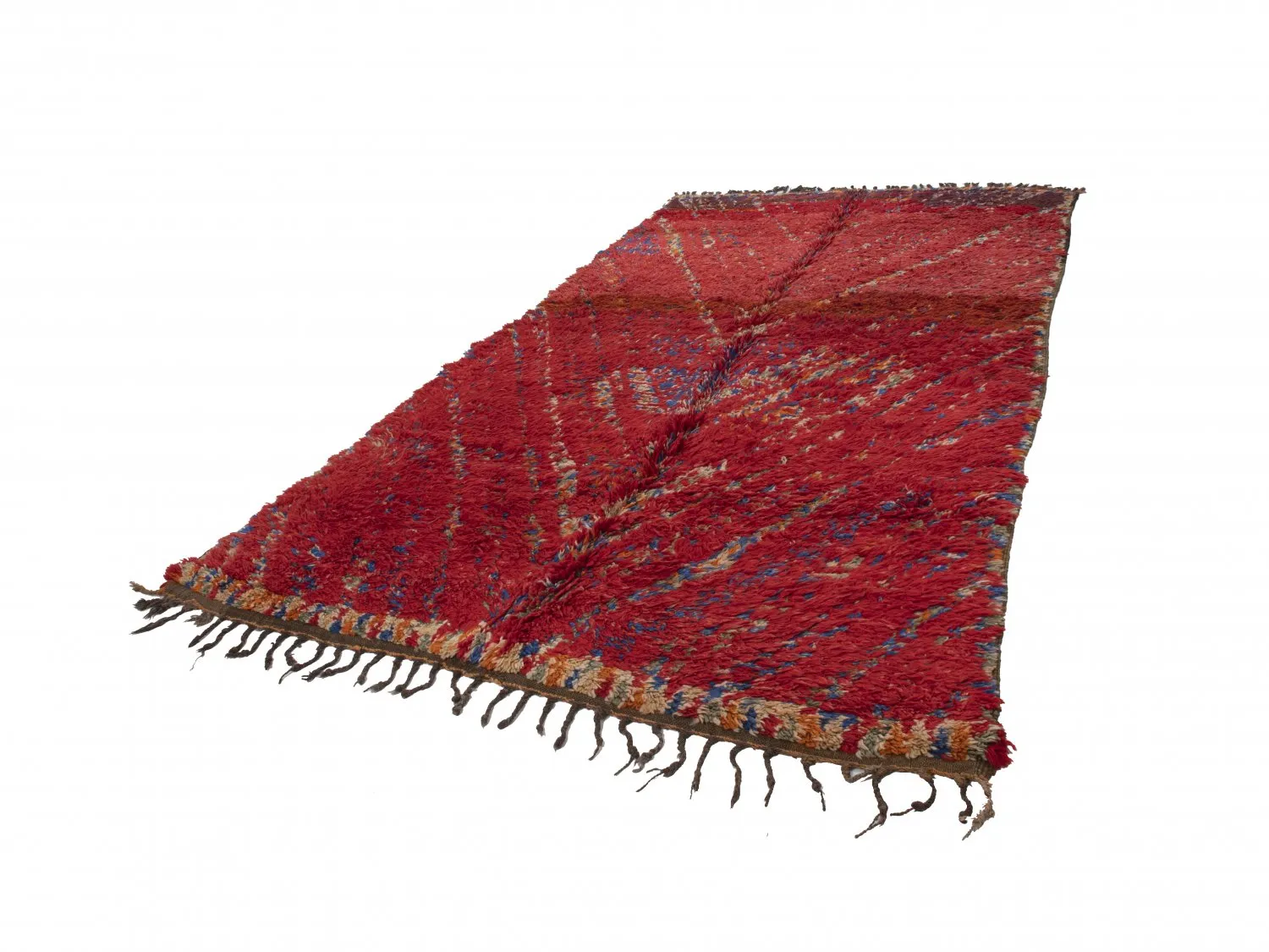 Kelim-teppe Marokkansk Azilal Special Edition 350 x 200 cm
