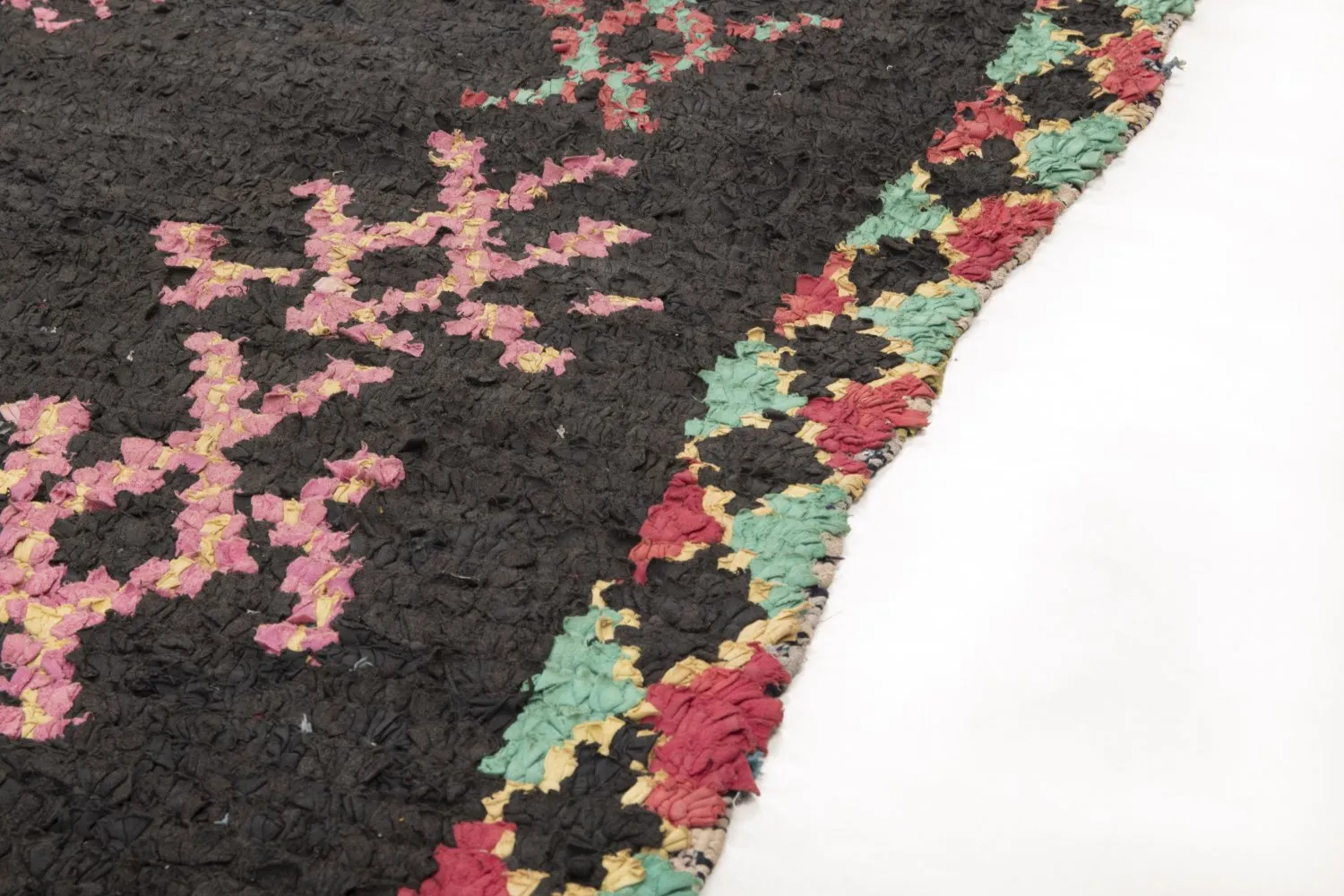 Marokkansk Boucherouite-teppe 320 x 150 cm