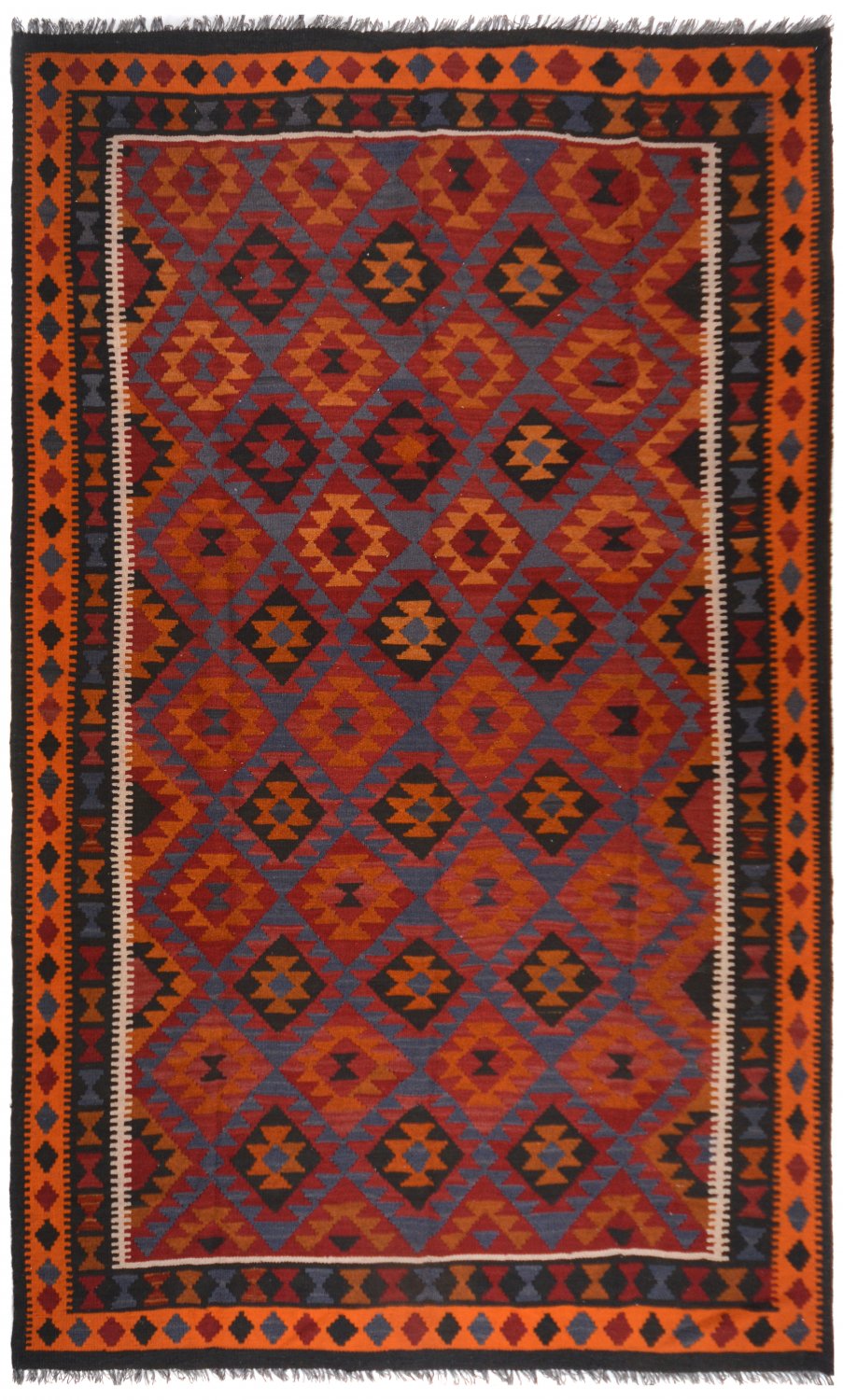 Kelim-teppe Afghansk 296 x 193 cm