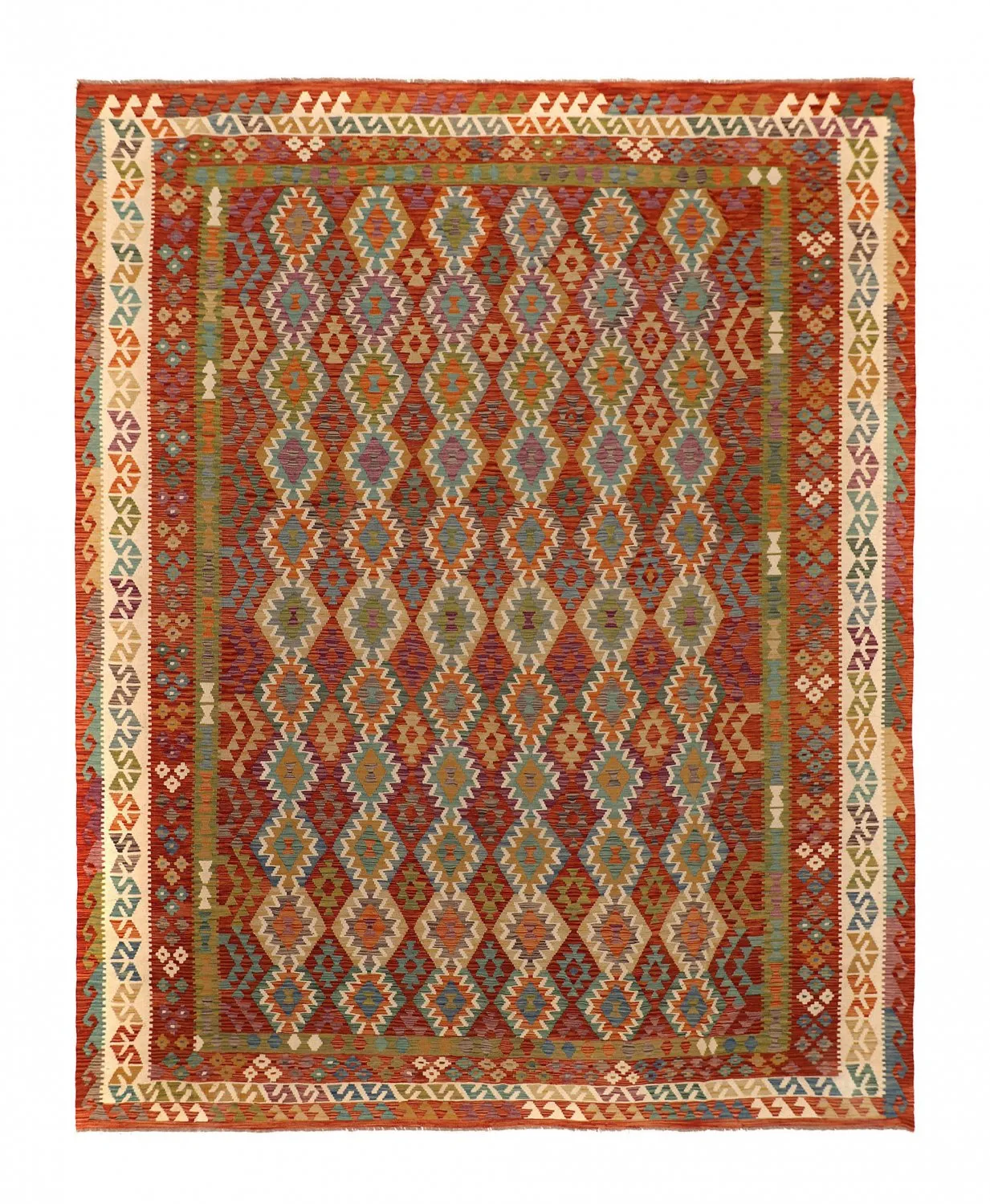 Orientalsk kelimteppe 392 x 313 cm