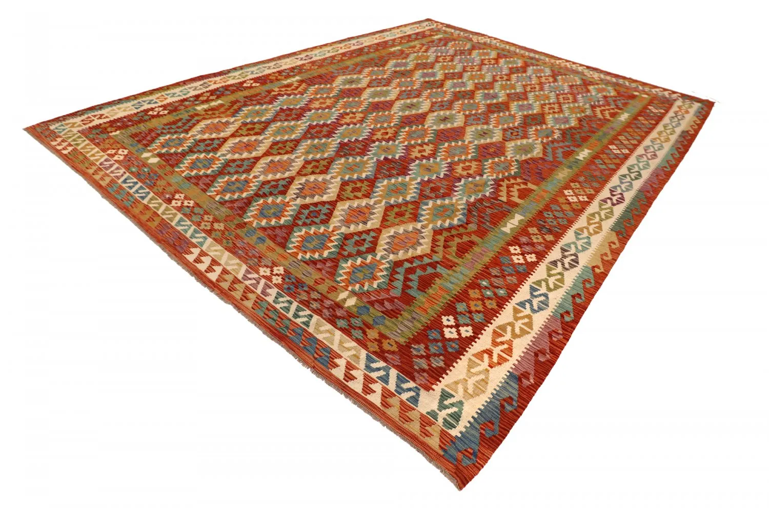 Orientalsk kelimteppe 392 x 313 cm