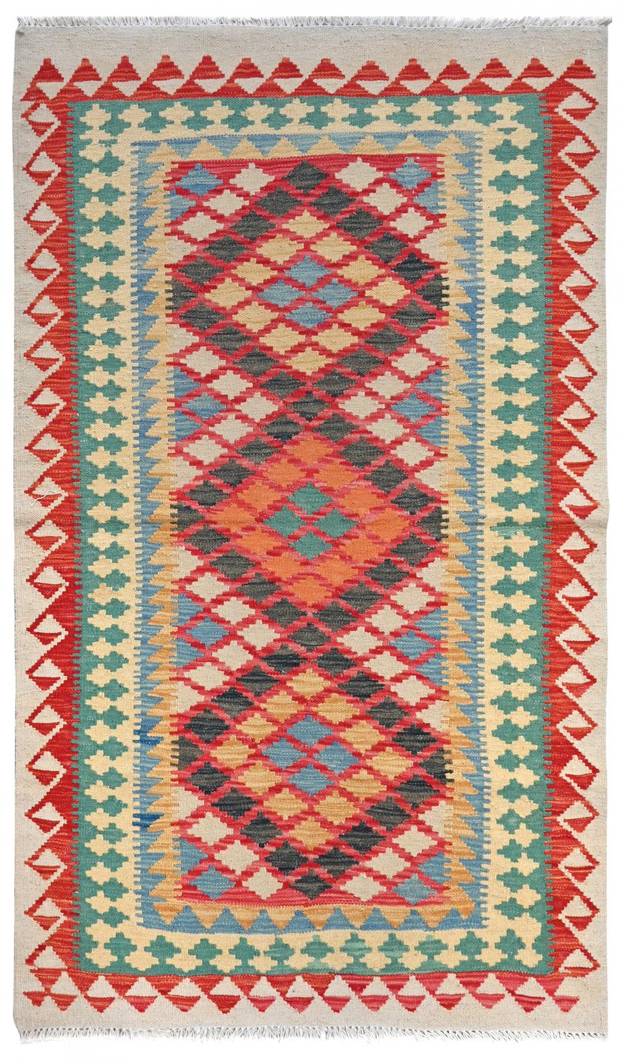 Kelim-teppe Afghansk 176 x 105 cm