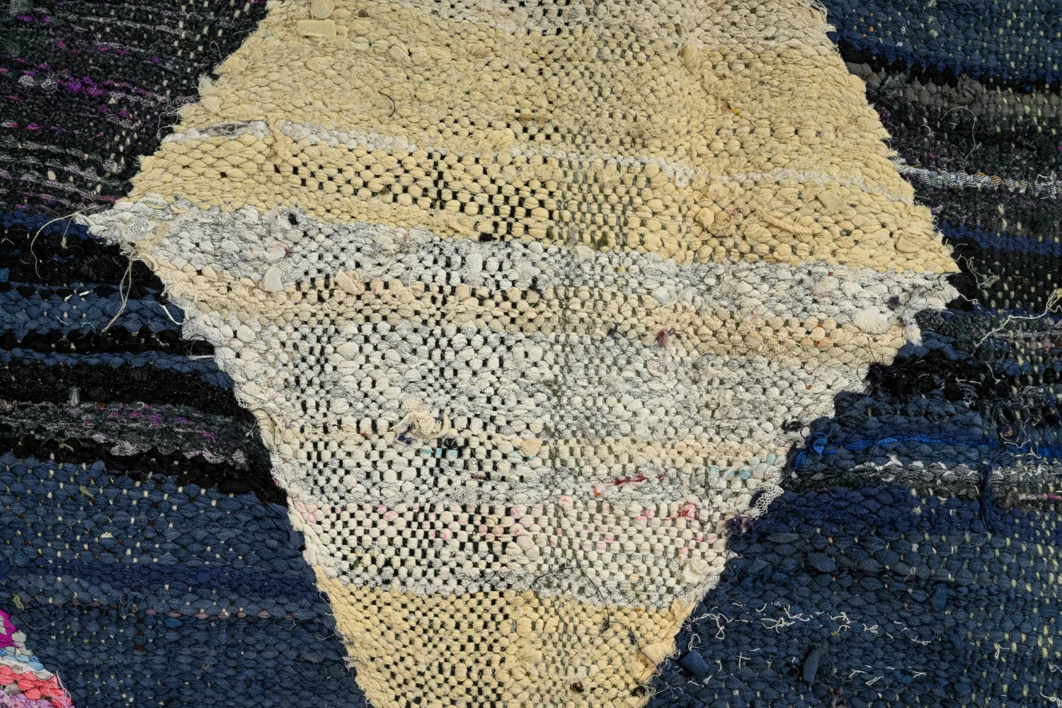 Marokkansk Boucherouite-teppe 155 x 285 cm