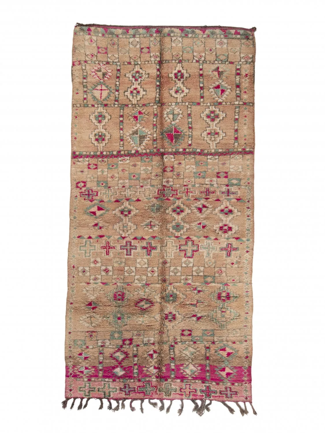 Kelim-teppe Marokkansk Azilal Special Edition 370 x 180 cm
