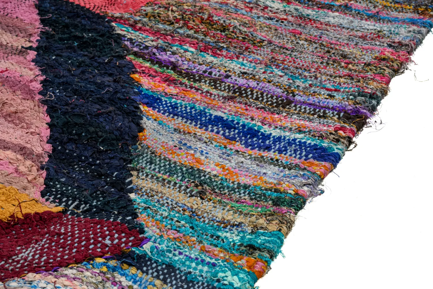 Marokkansk Boucherouite-teppe 150 x 325 cm