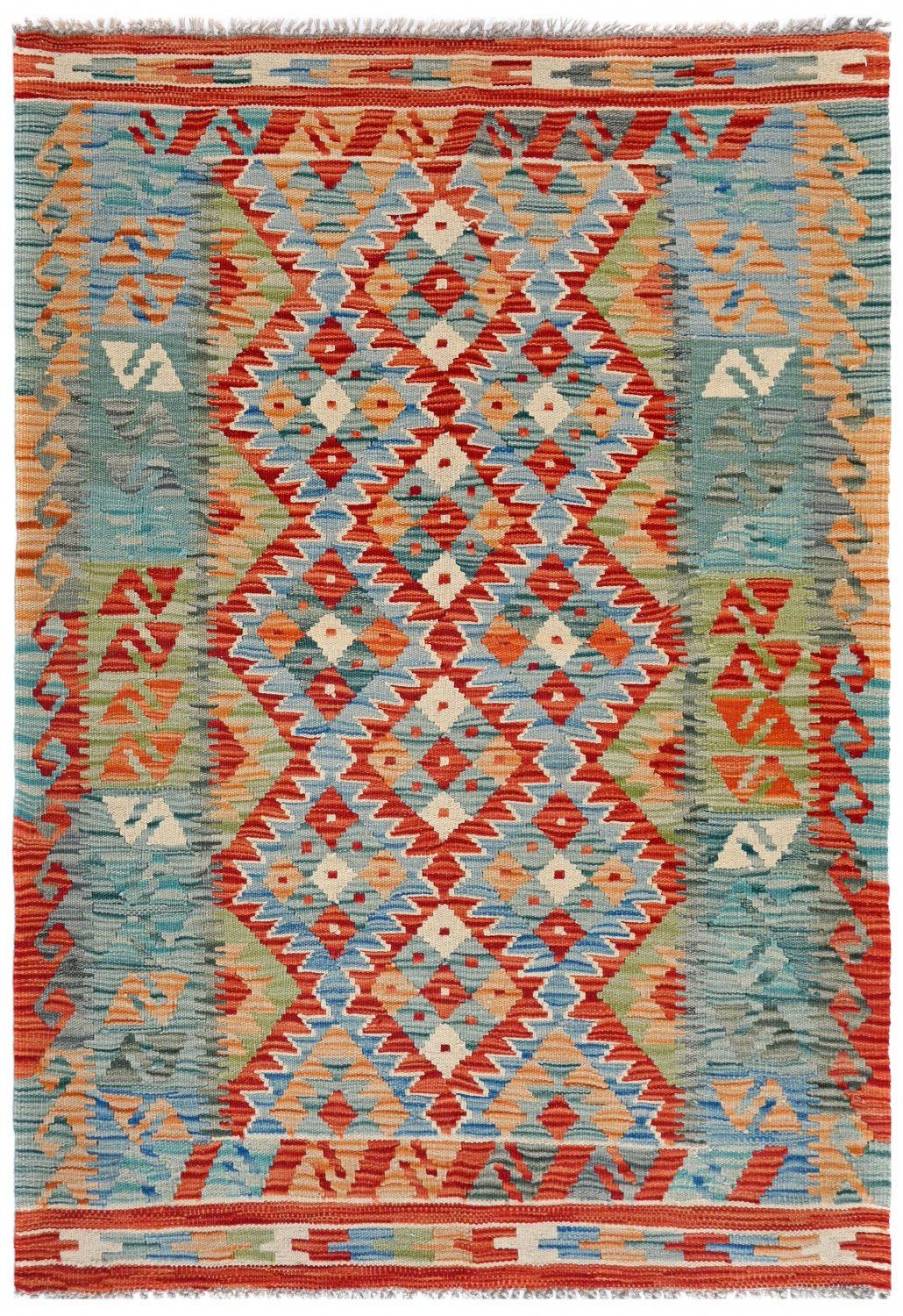 Kelim-teppe Afghansk 150 x 101 cm