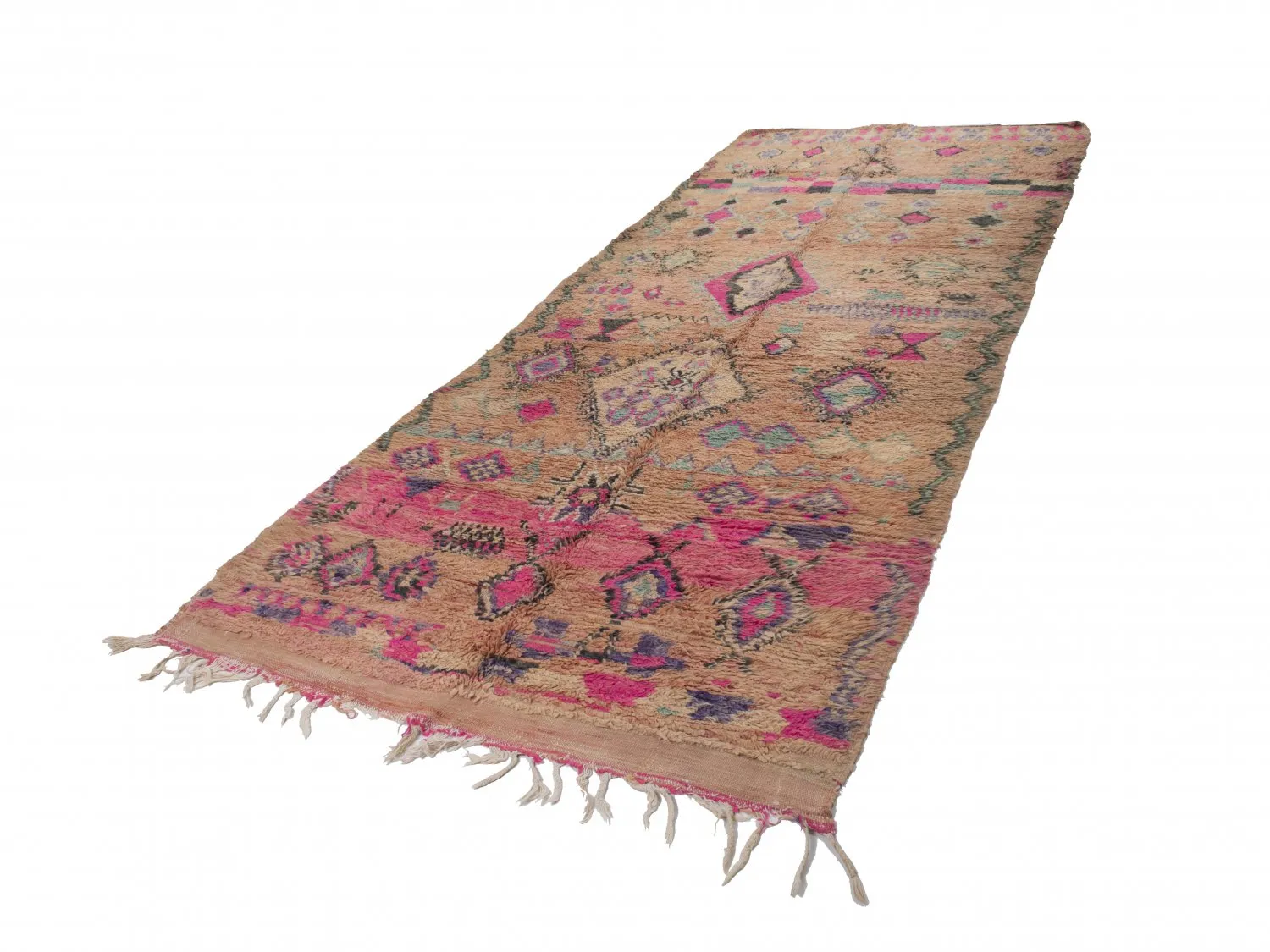Kelim-teppe Marokkansk Azilal Special Edition 420 x 170 cm