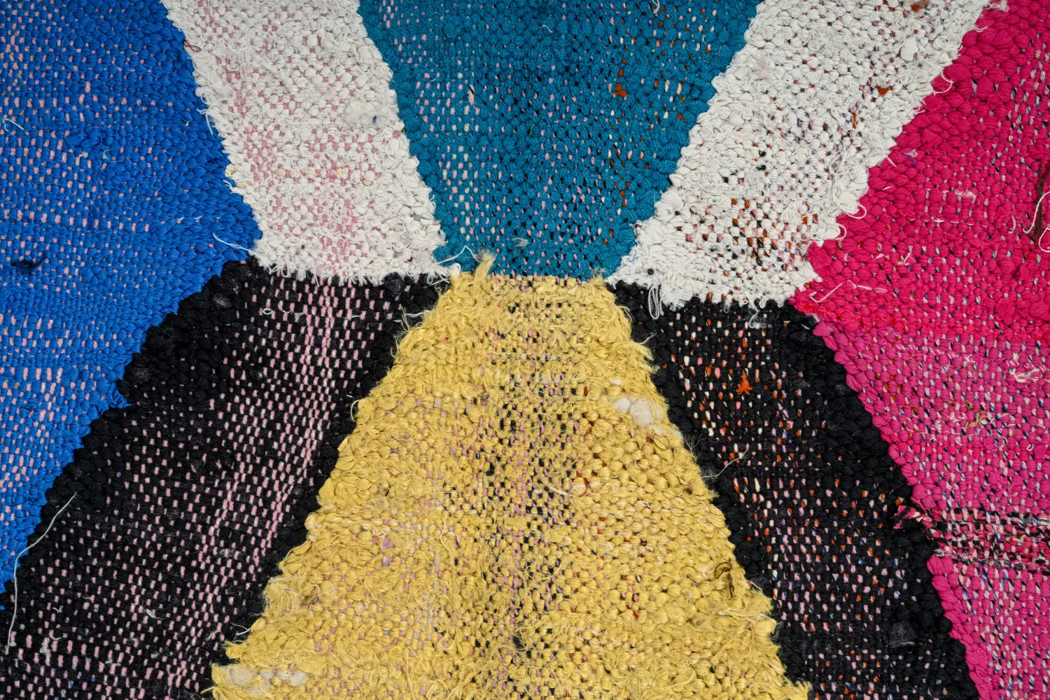 Marokkansk Boucherouite-teppe 150 x 275 cm