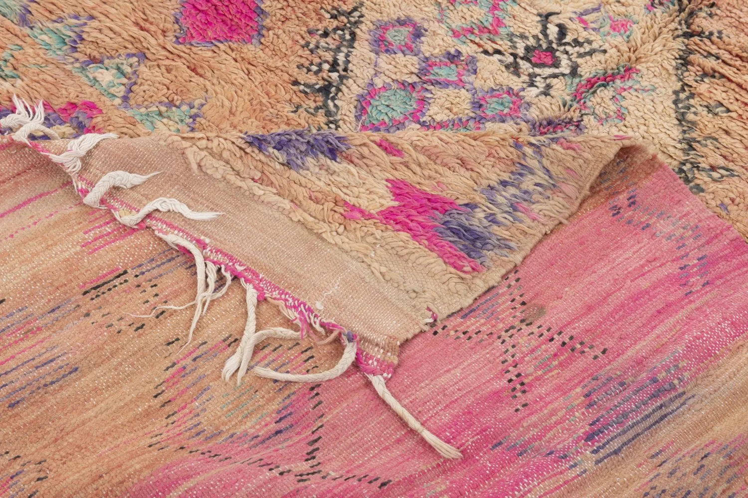 Kelim-teppe Marokkansk Azilal Special Edition 420 x 170 cm
