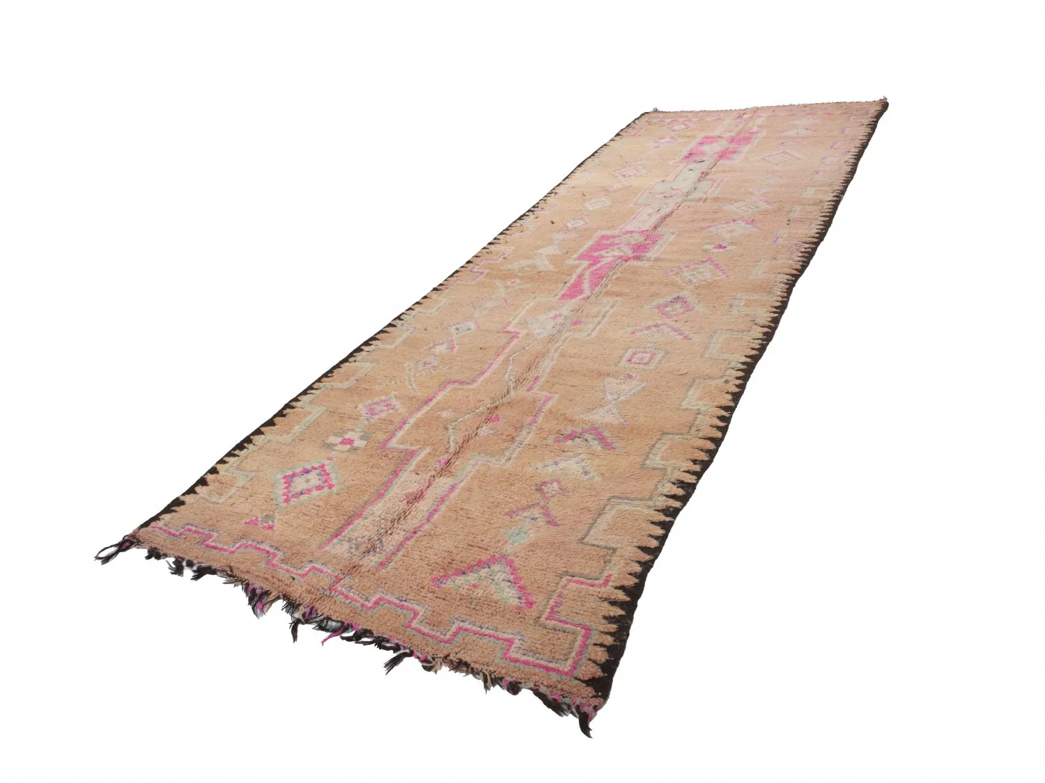 Kelim-teppe Marokkansk Azilal Special Edition 470 x 160 cm