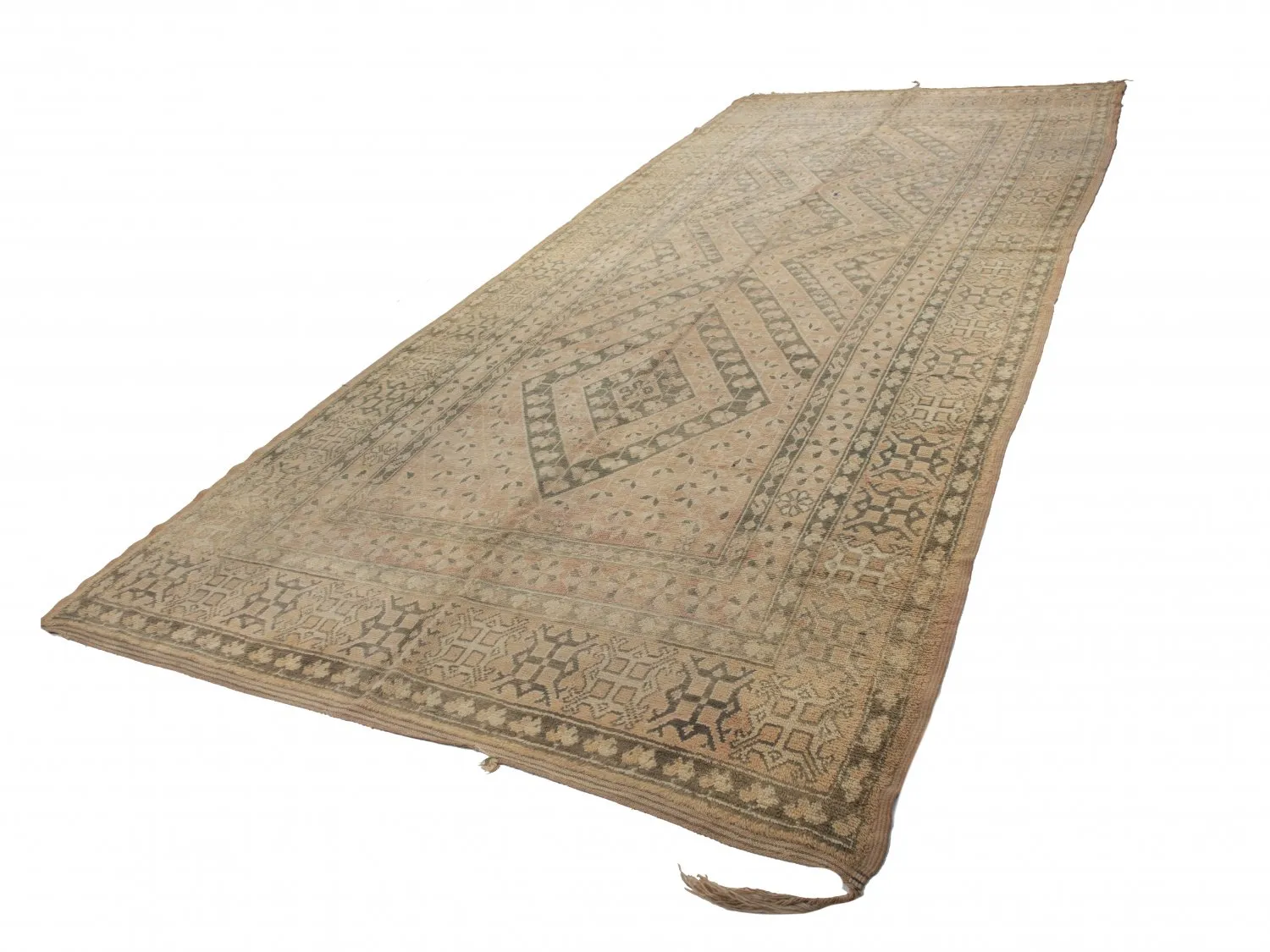 Kelim-teppe Marokkansk Azilal Special Edition 470 x 230 cm