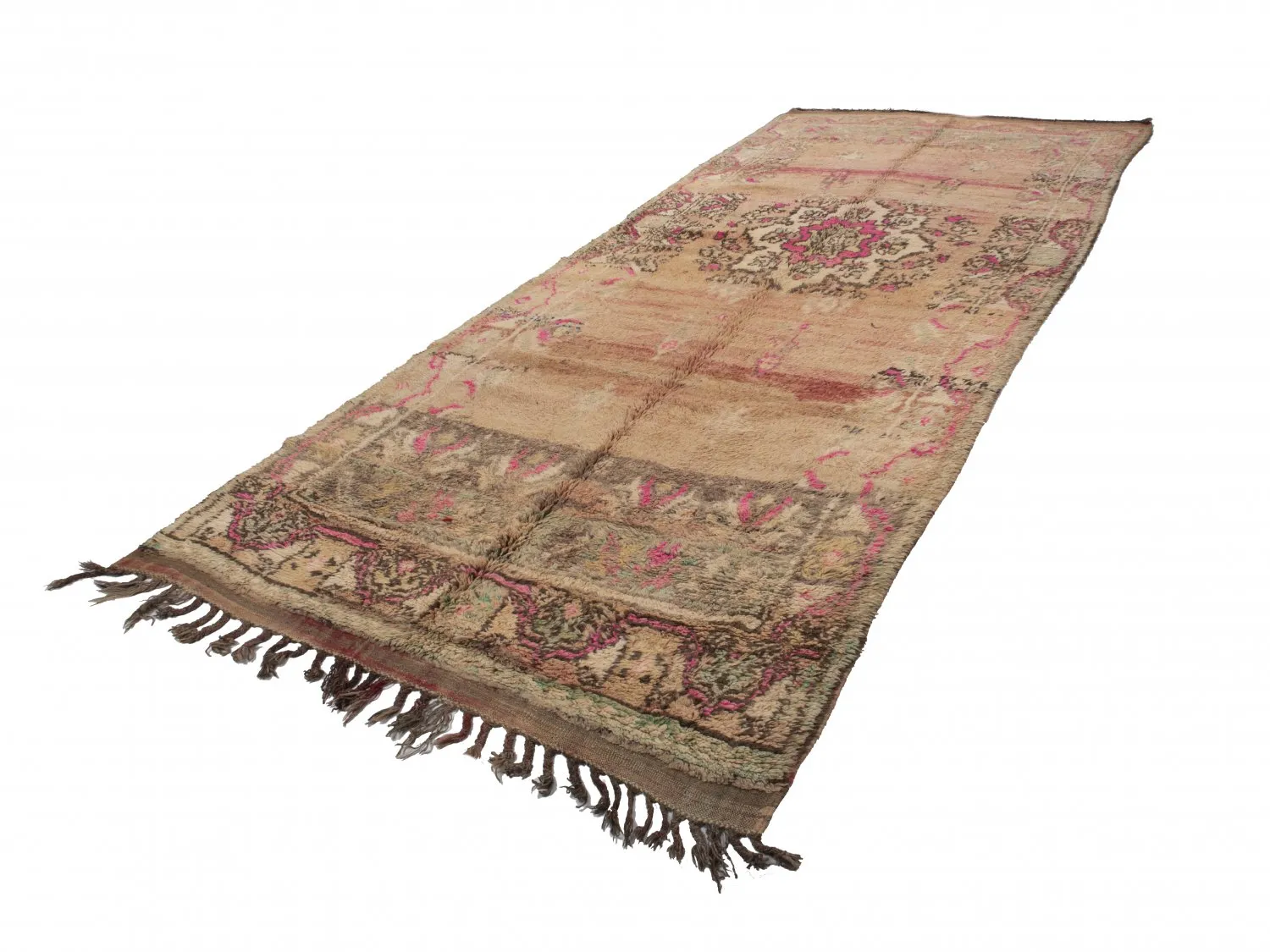 Kelim-teppe Marokkansk Azilal Special Edition 450 x 190 cm