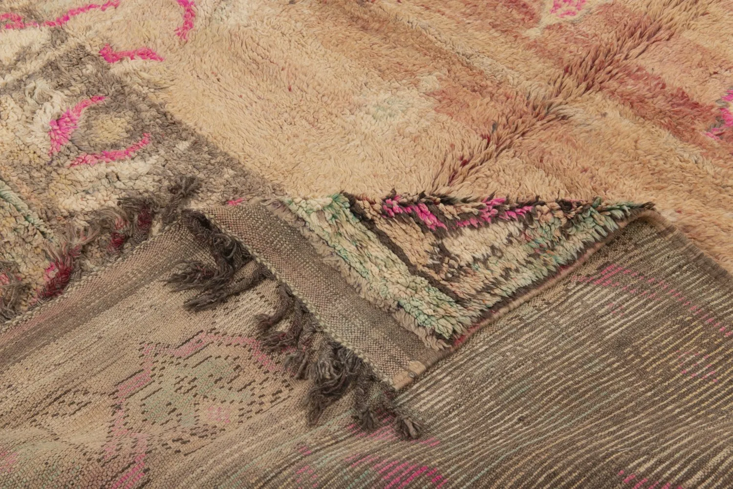 Kelim-teppe Marokkansk Azilal Special Edition 450 x 190 cm