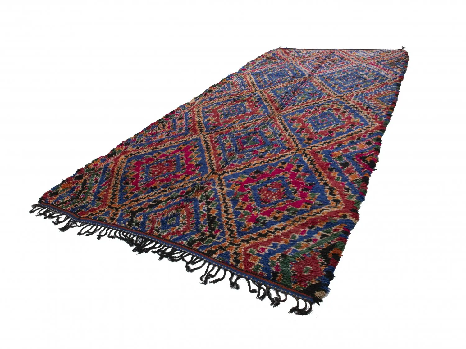 Kelim-teppe Marokkansk Azilal Special Edition 460 x 220 cm