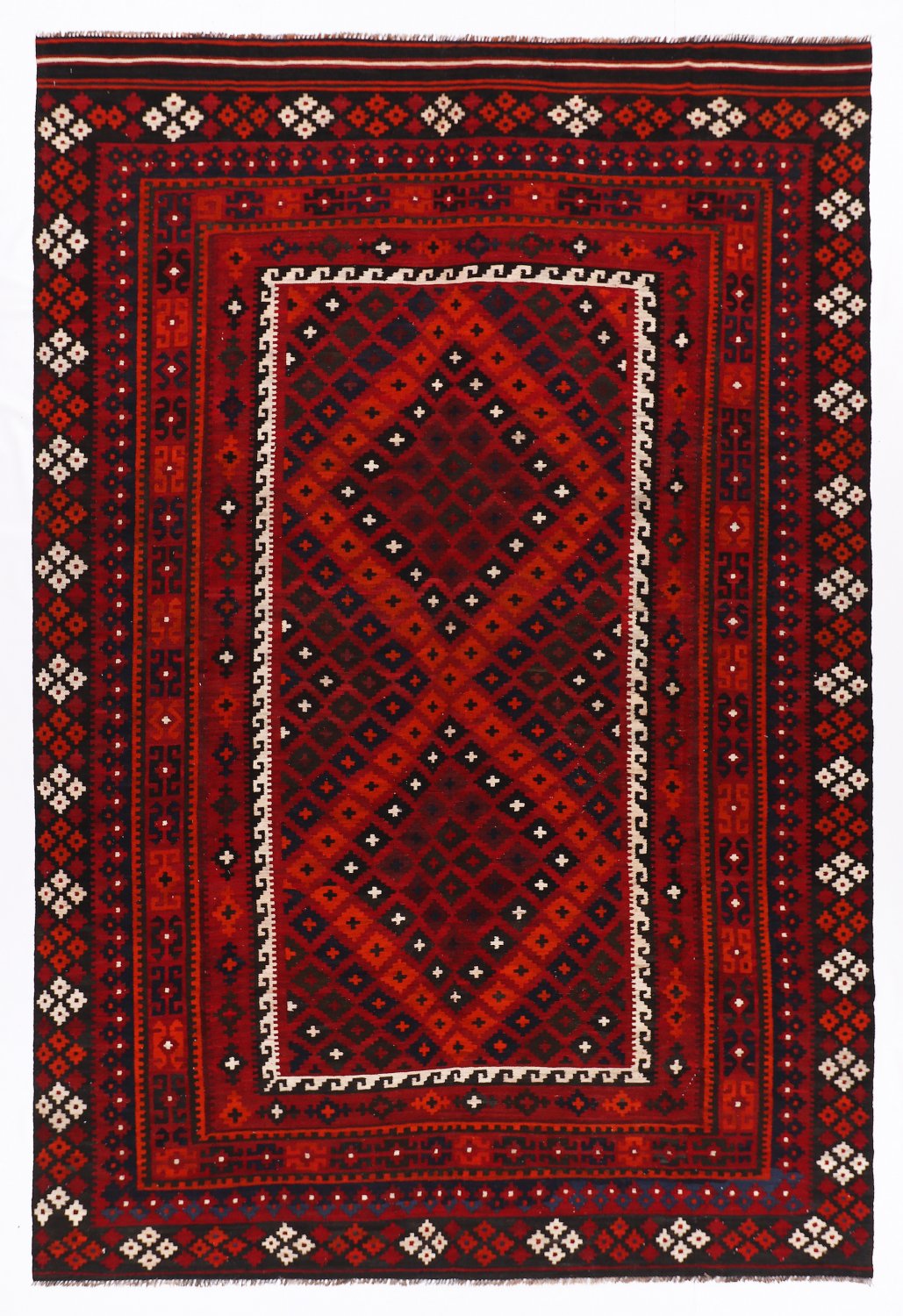 Kelim-teppe Afghansk 383 x 255 cm
