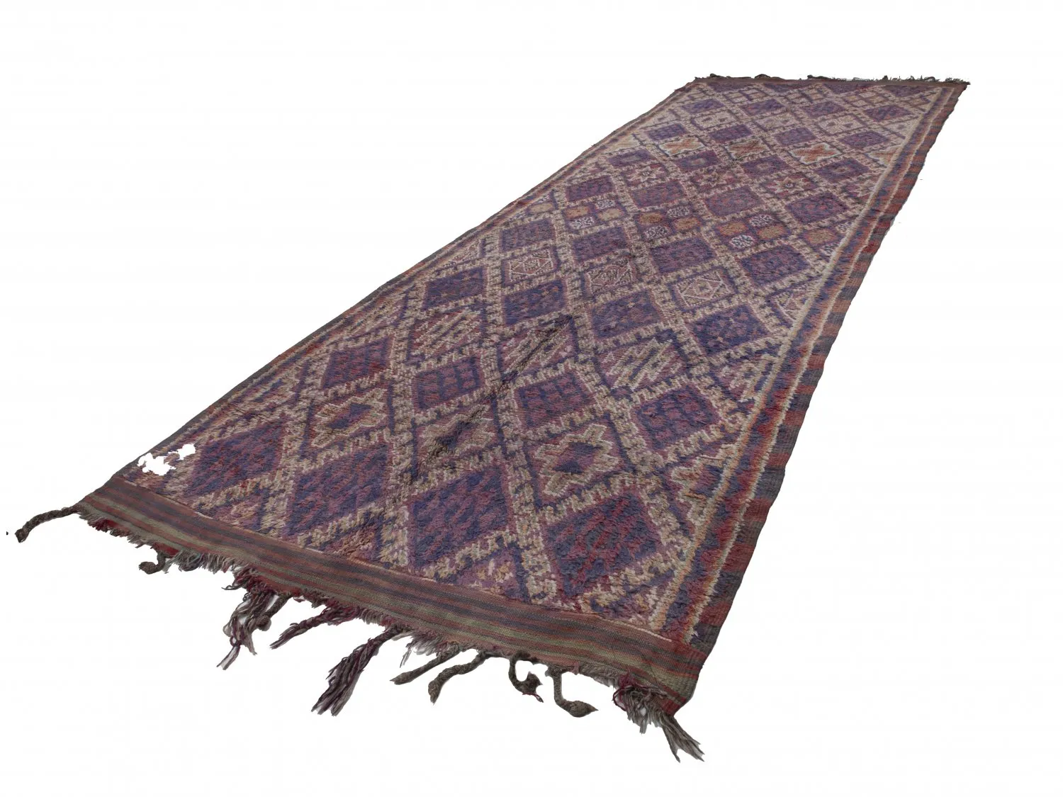 Kelim-teppe Marokkansk Azilal Special Edition 510 x 190 cm