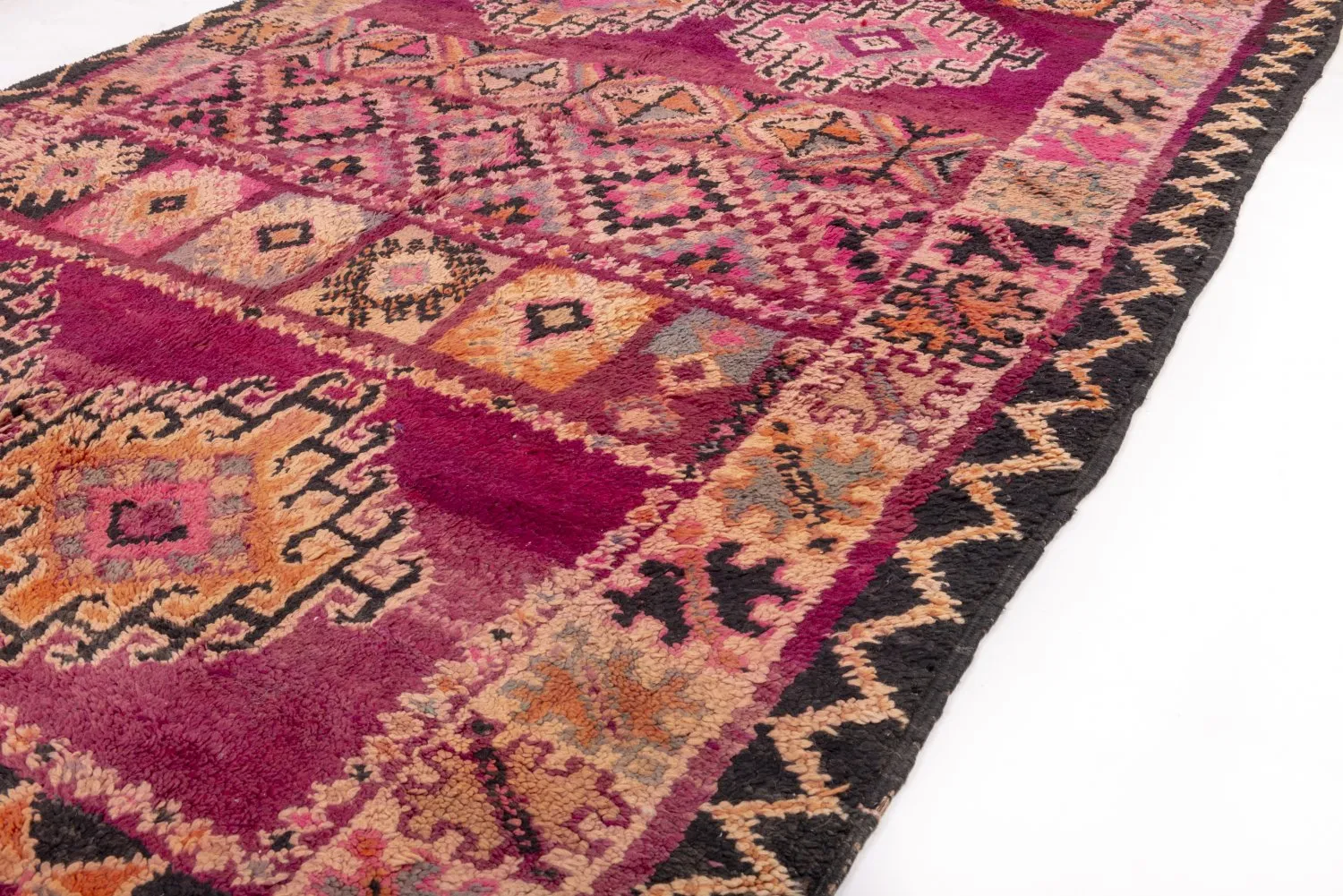 Kelim-teppe Marokkansk Azilal 370 x 190 cm