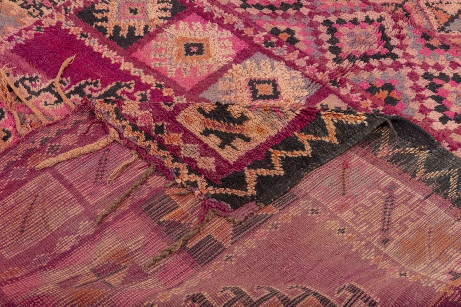 Kelim-teppe Marokkansk Azilal 370 x 190 cm
