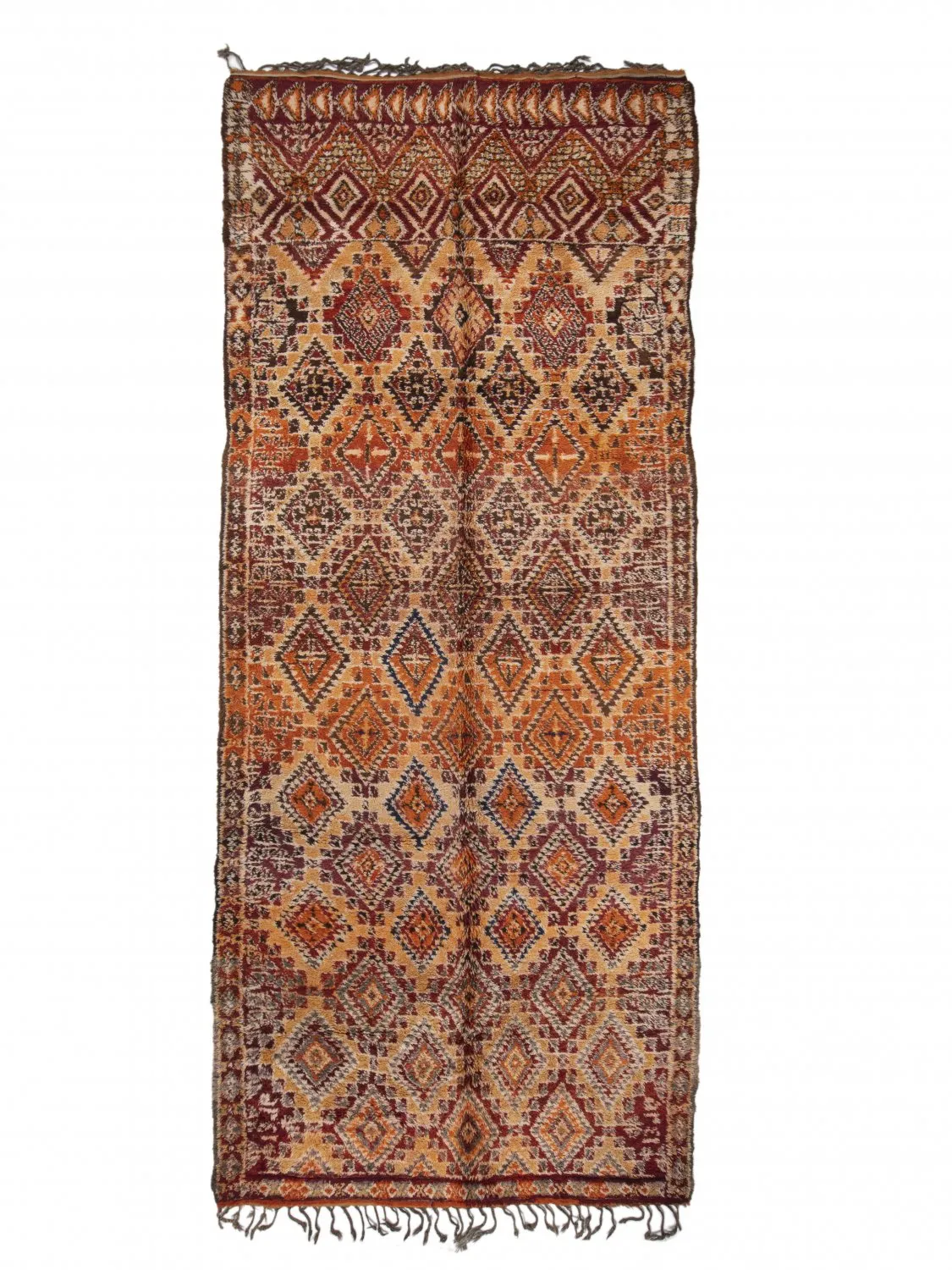 Kelim-teppe Marokkansk Azilal Special Edition 520 x 210 cm