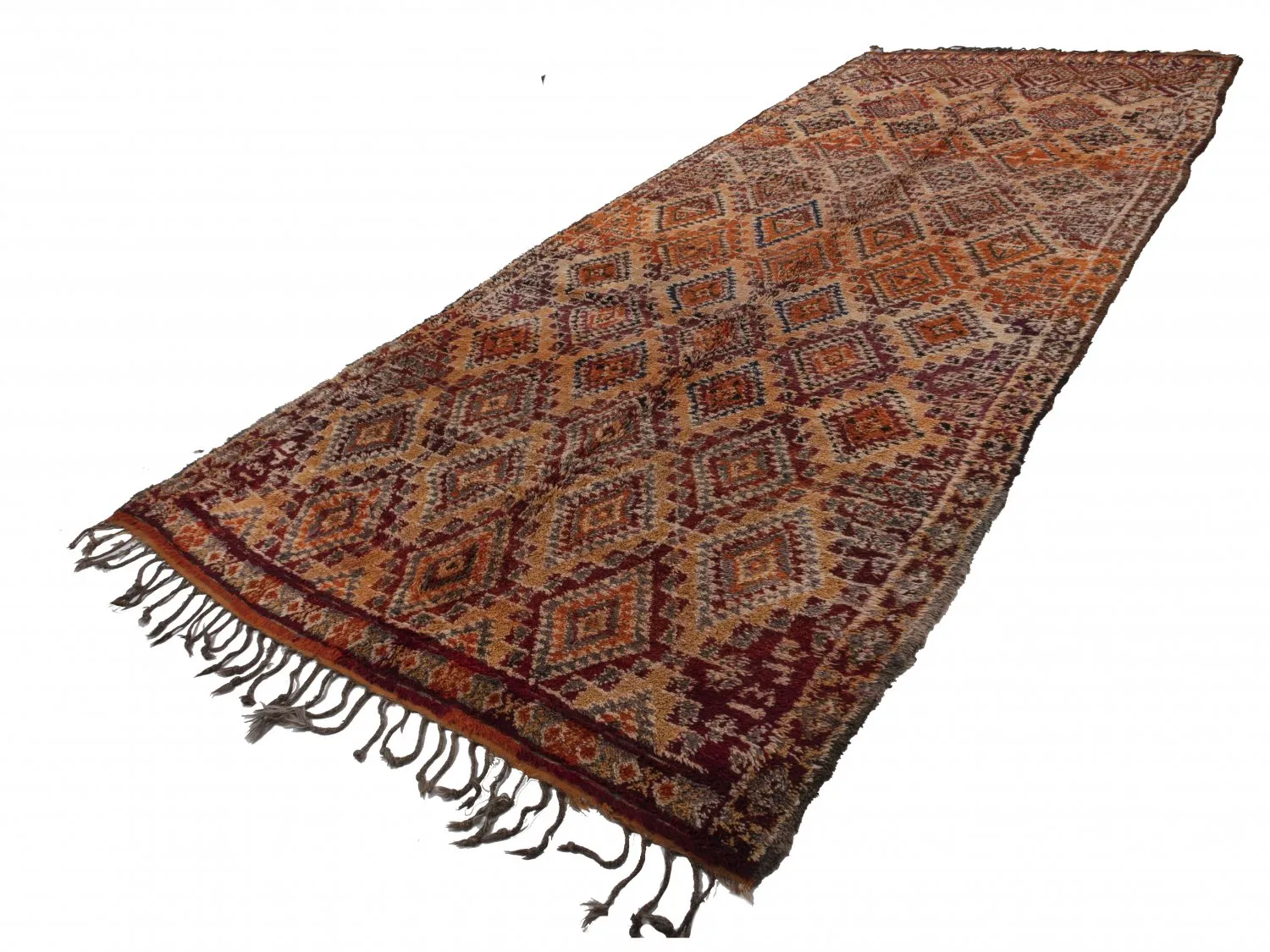 Kelim-teppe Marokkansk Azilal Special Edition 520 x 210 cm