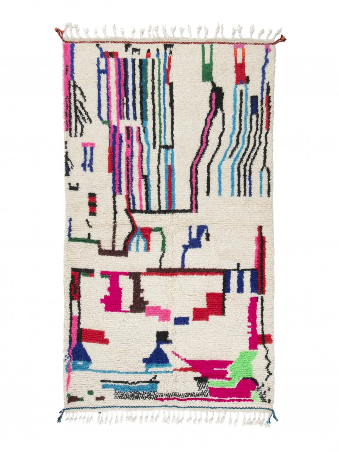 Kelim-teppe Marokkansk Azilal 260 x 140 cm