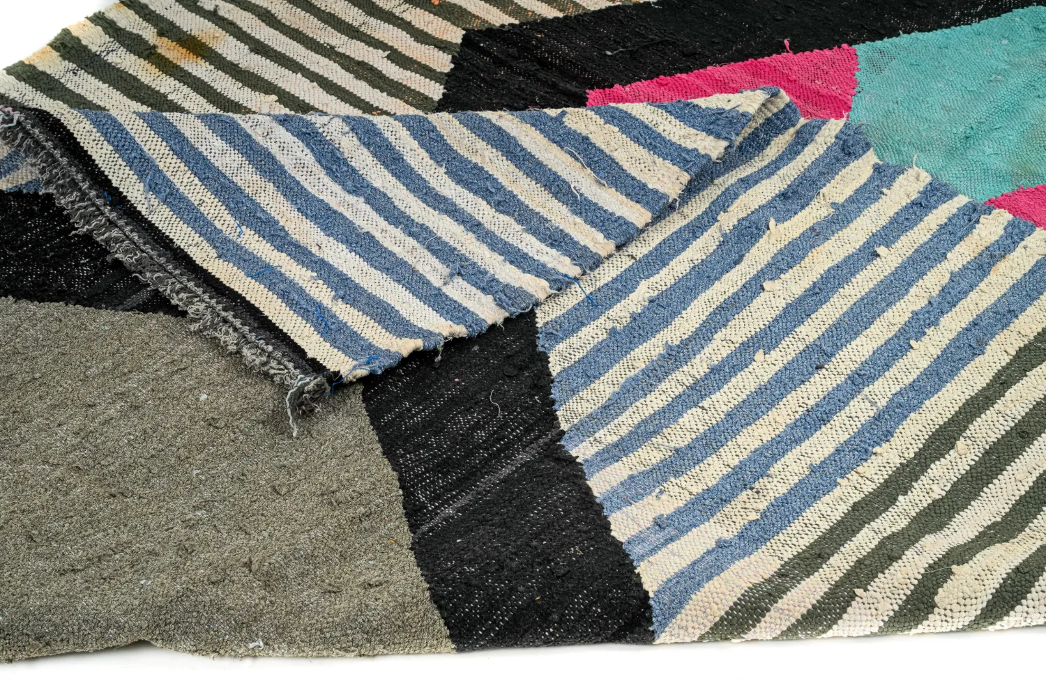 Marokkansk Boucherouite-teppe 155 x 275 cm