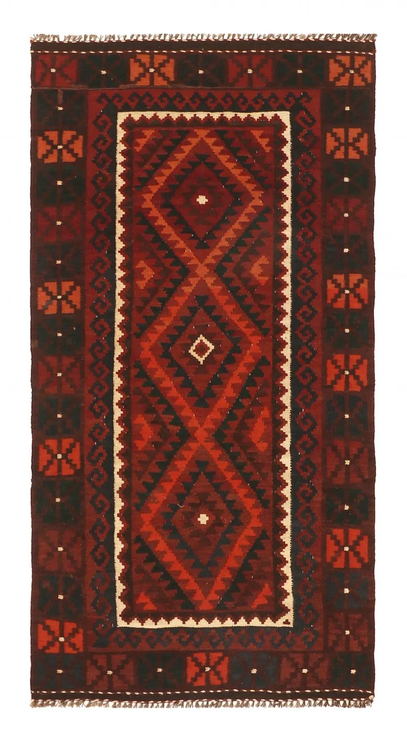 Orientalsk kelimteppe 198 x 101 cm