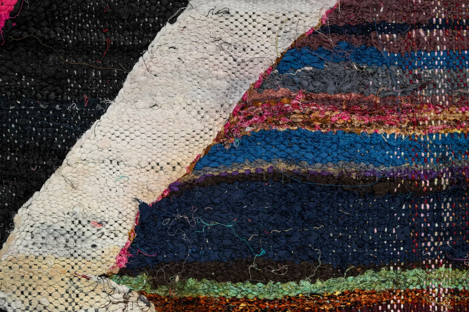 Marokkansk Boucherouite-teppe 165 x 290 cm