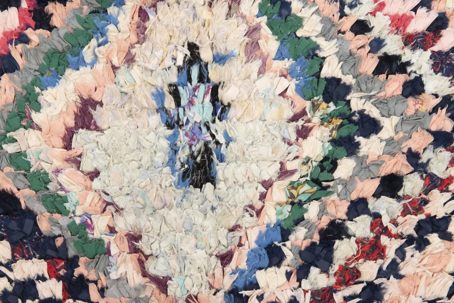Marokkansk Boucherouite-teppe 175 x 95 cm