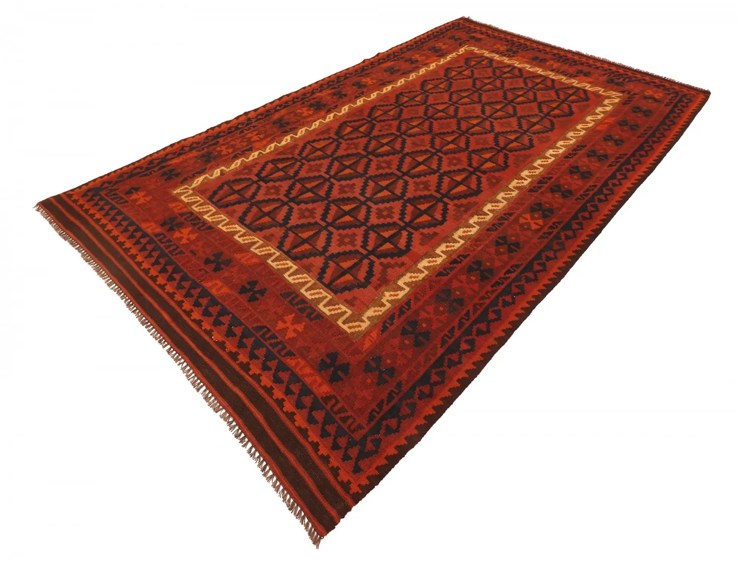 Orientalsk kelimteppe 302 x 183 cm