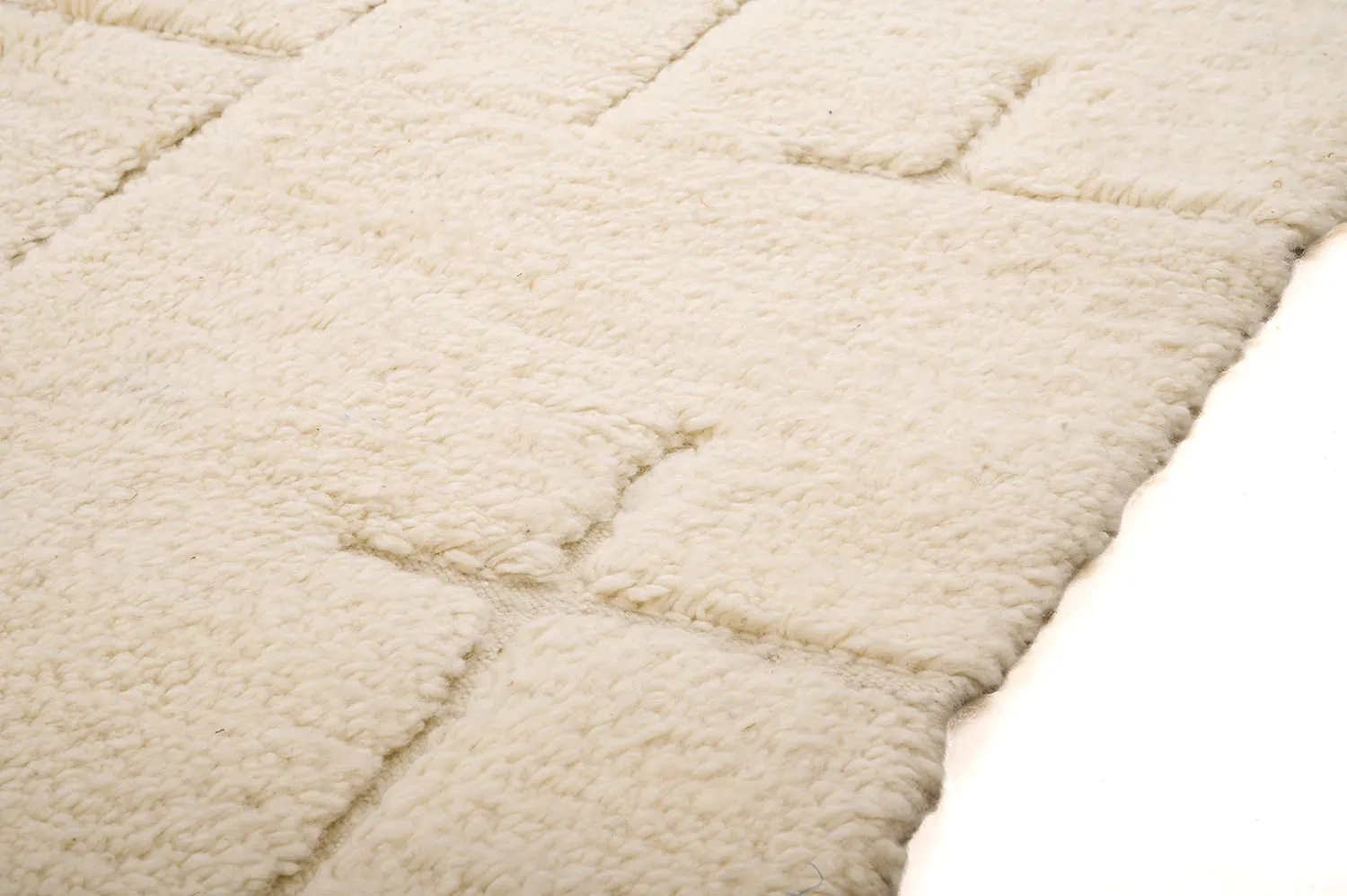 Kelim-teppe Marokkansk Beni Ourain 145 x 245 cm