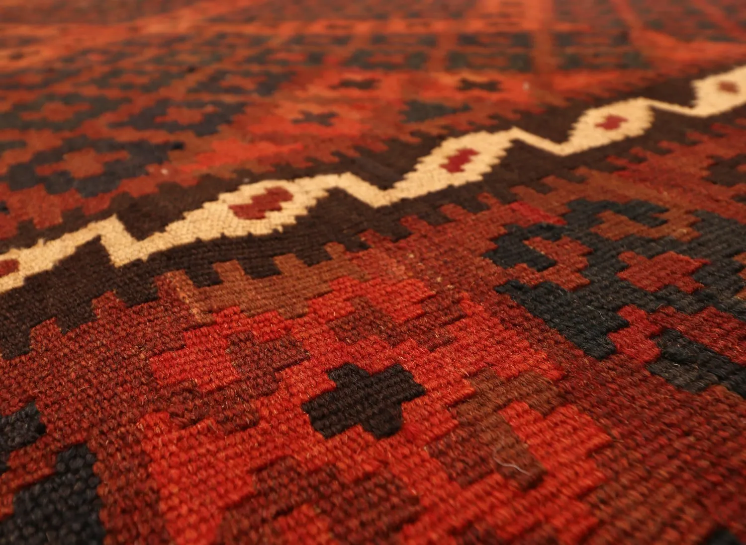 Orientalsk kelimteppe 261 x 222 cm