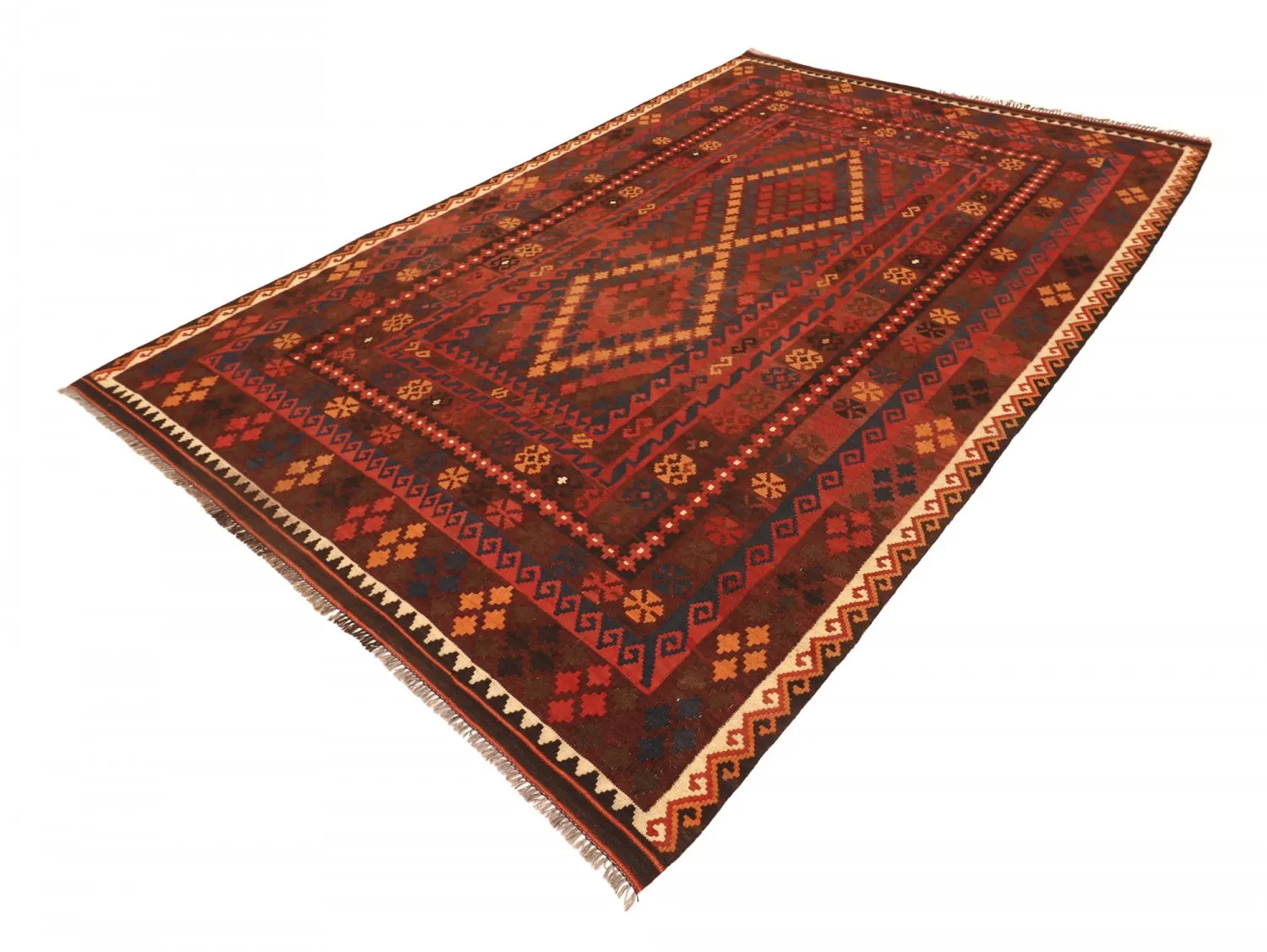 Orientalsk kelimteppe 296 x 198 cm