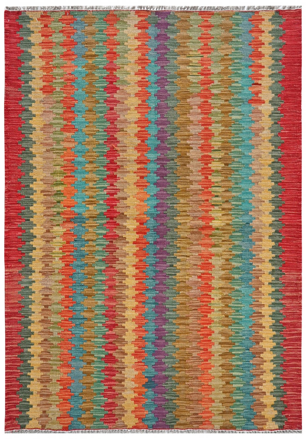 Kelim-teppe Afghansk 151 x 104 cm