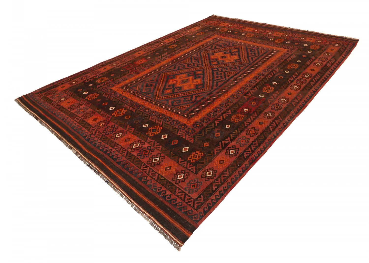 Orientalsk kelimteppe 377 x 260 cm