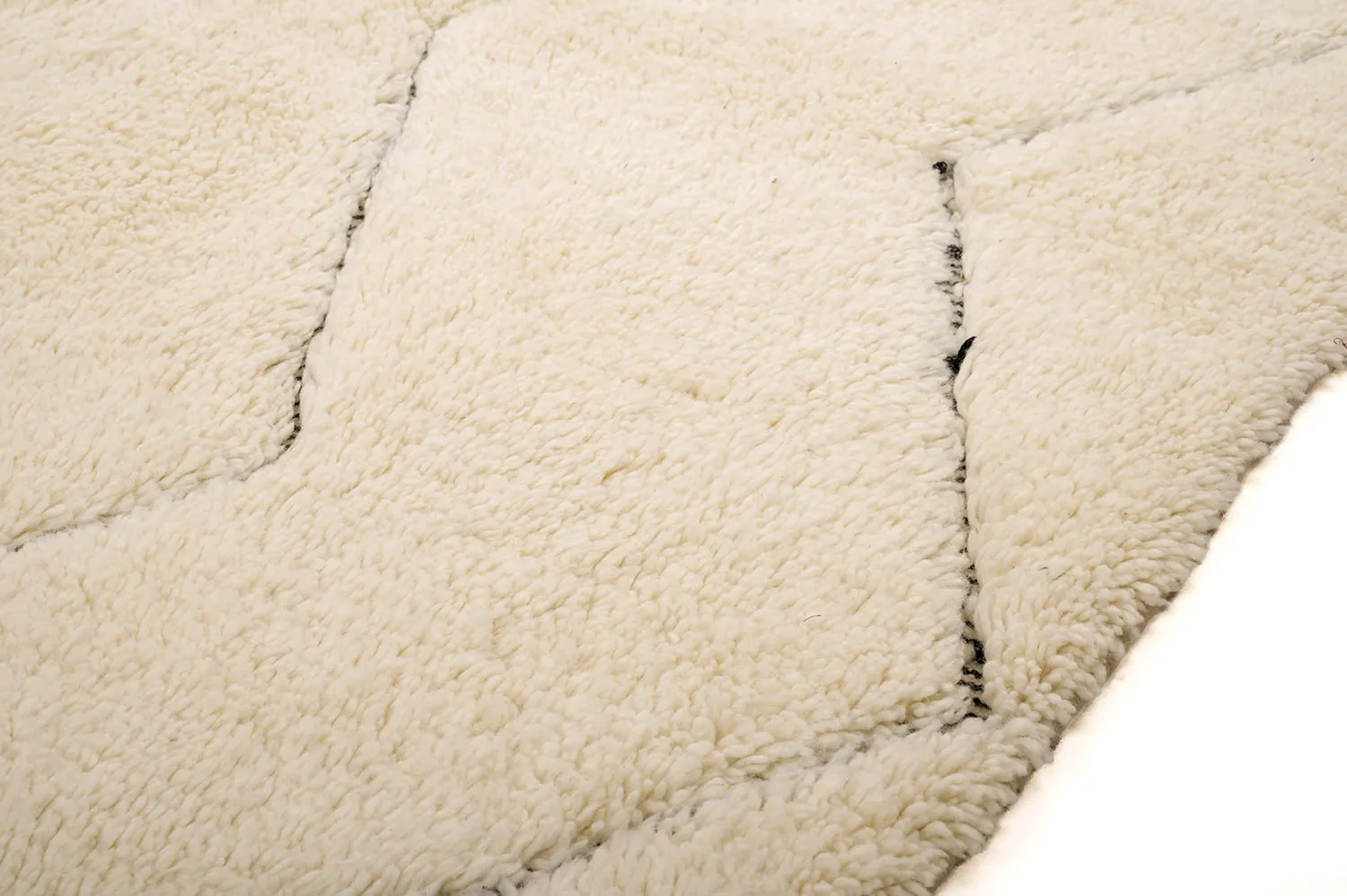 Kelim-teppe Marokkansk Beni Ourain 170 x 250 cm