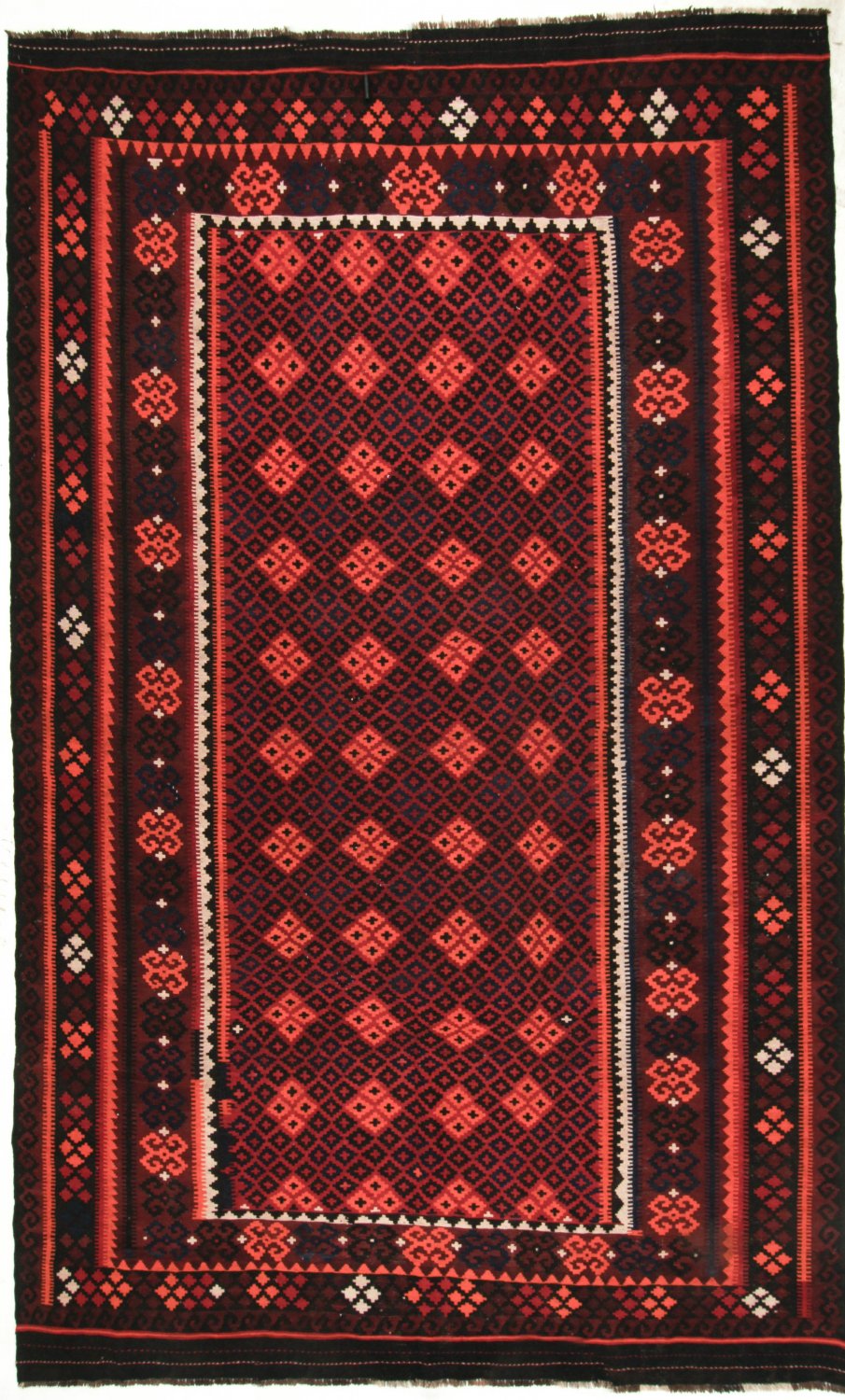 Kelim-teppe Afghansk 421 x 254 cm