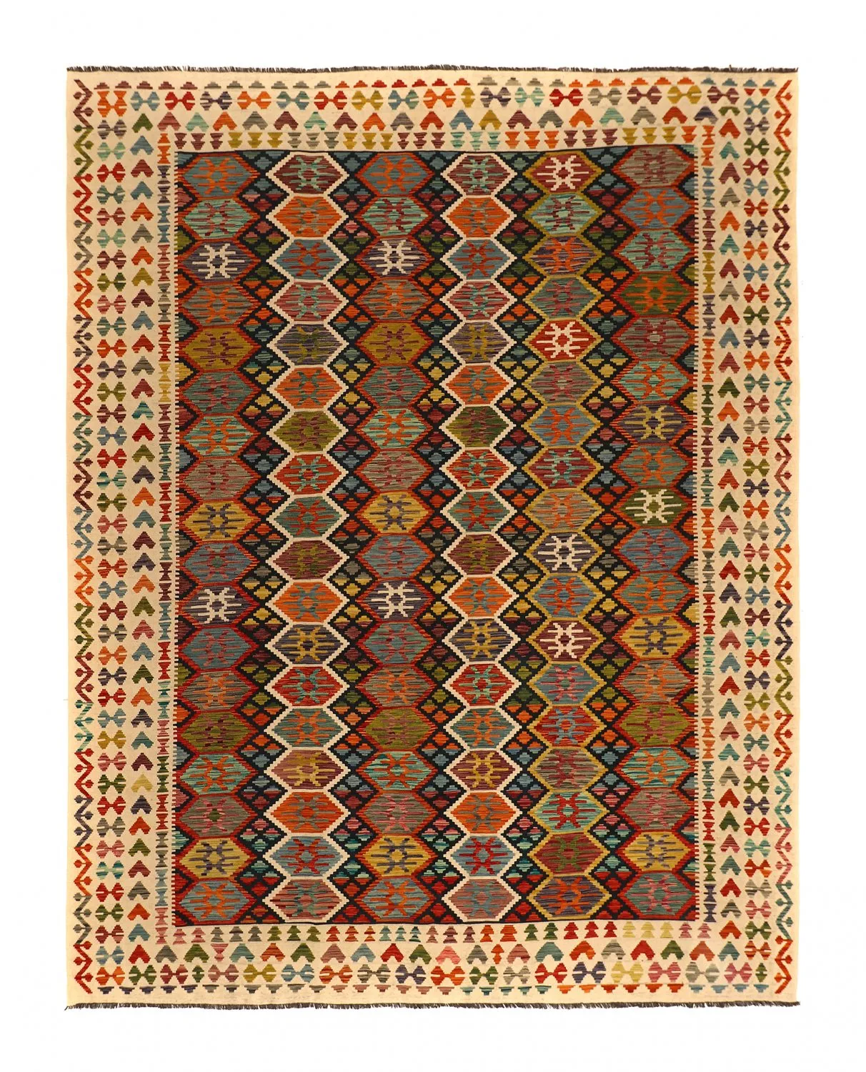 Orientalsk kelimteppe 383 x 300 cm