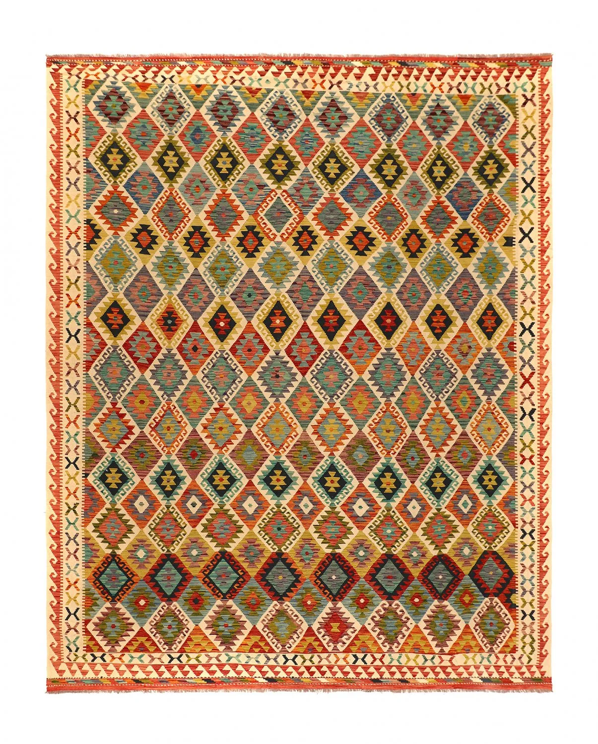 Orientalsk kelimteppe 394 x 309 cm