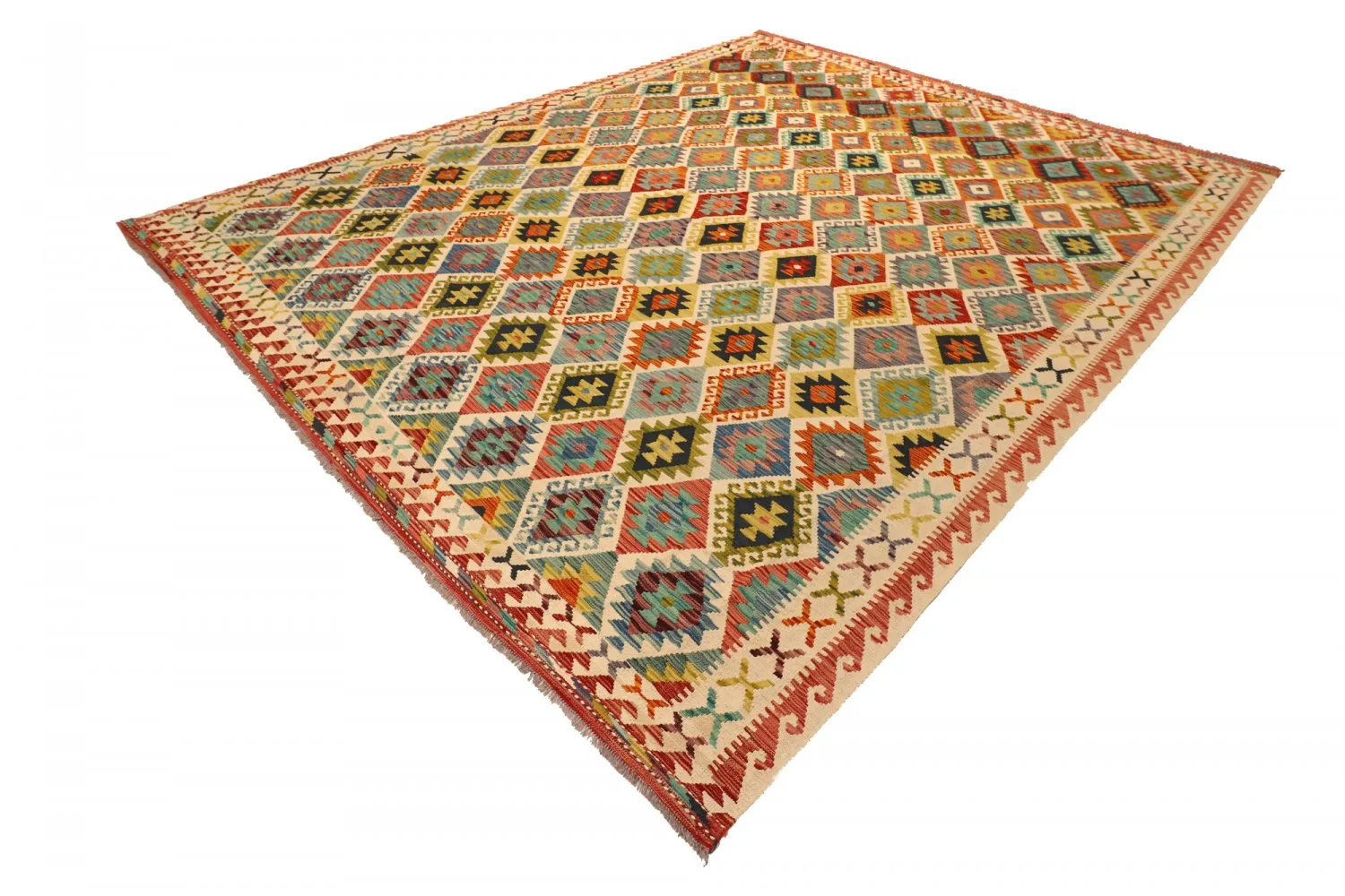 Orientalsk kelimteppe 394 x 309 cm