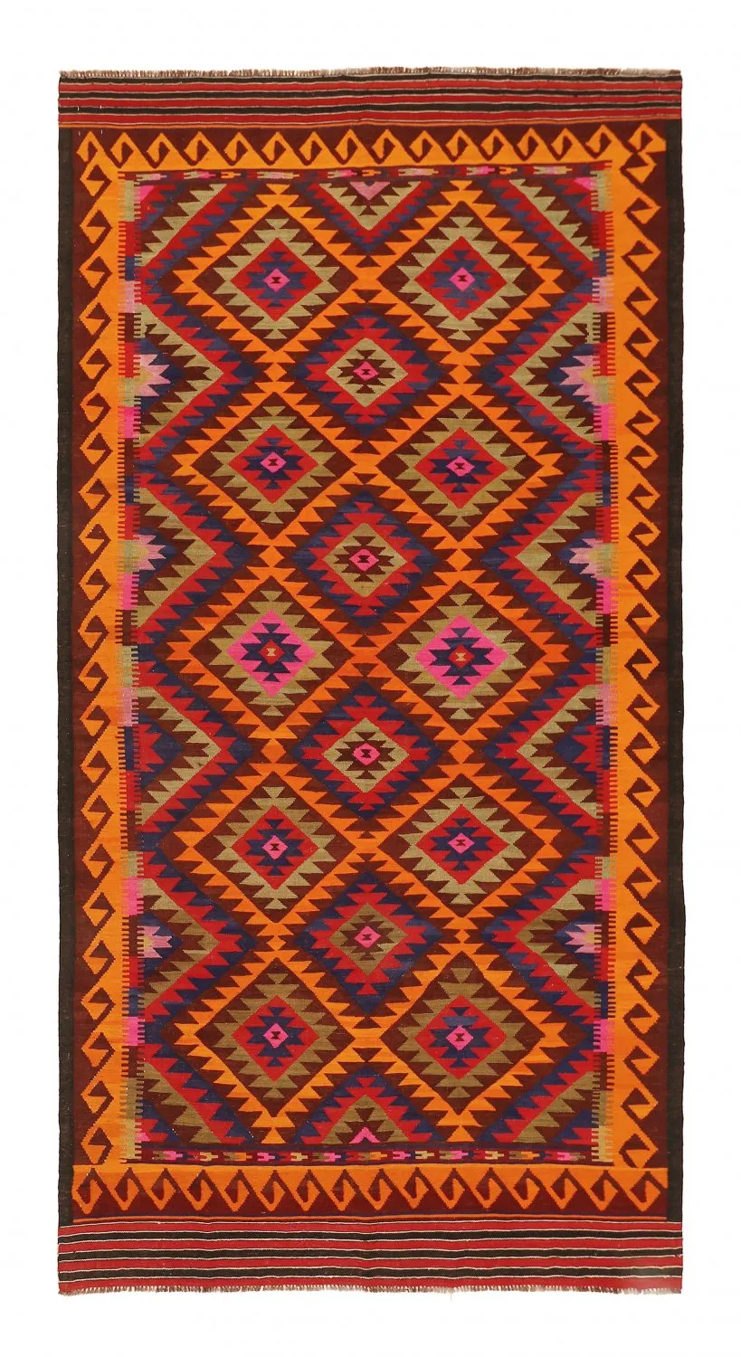 Orientalsk kelimteppe 349 x 175 cm
