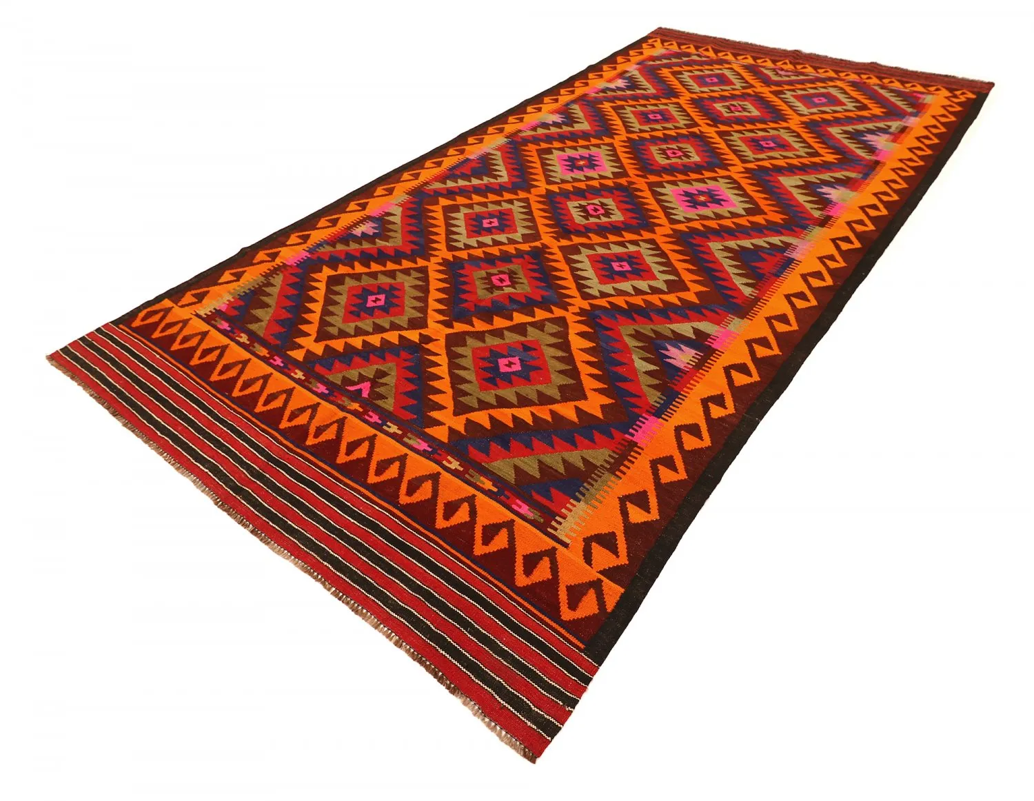 Orientalsk kelimteppe 349 x 175 cm