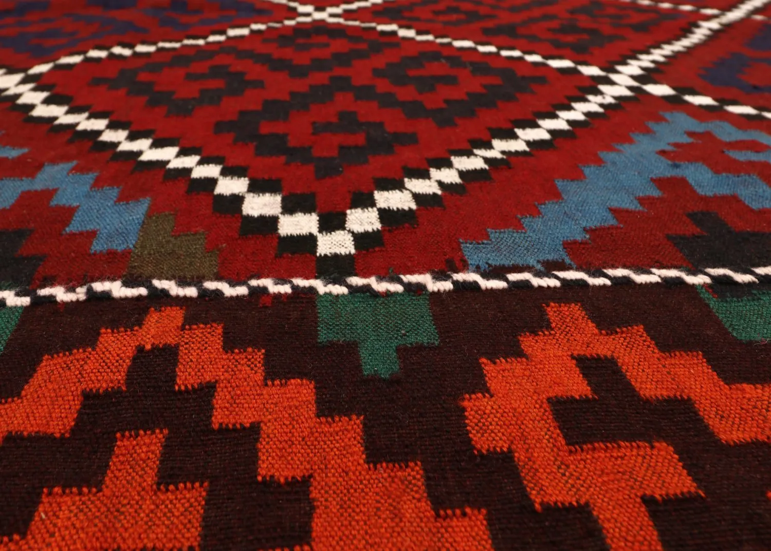 Orientalsk kelimteppe 377 x 179 cm