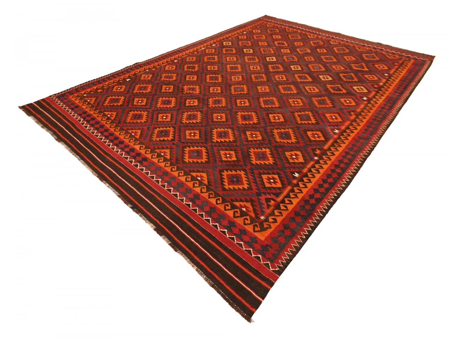 Orientalsk kelimteppe 399 x 266 cm