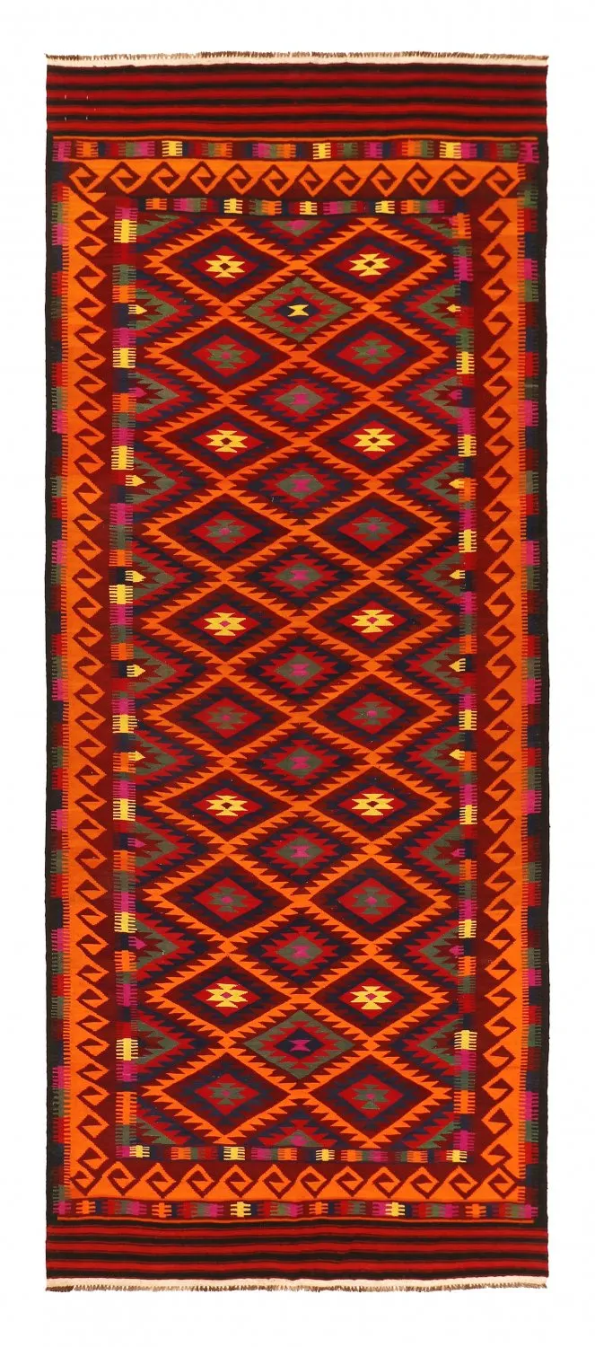 Orientalsk kelimteppe 398 x 157 cm